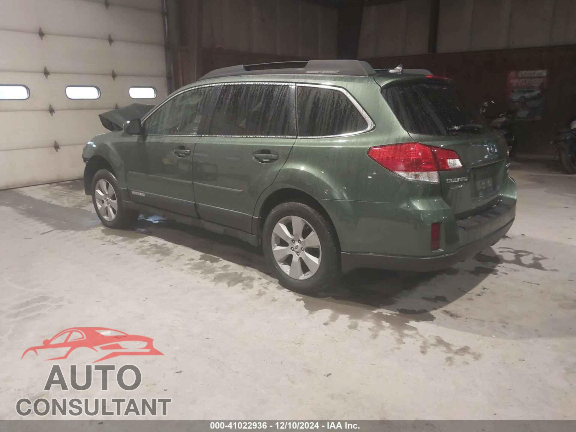 SUBARU OUTBACK 2012 - 4S4BRBLC3C3259807