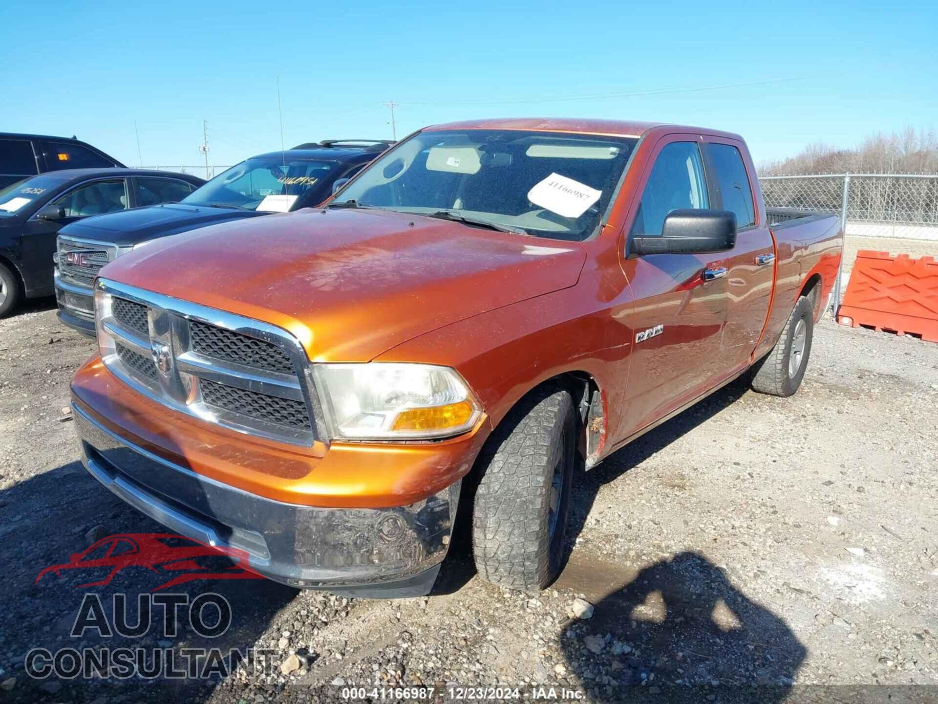 DODGE RAM 1500 2010 - 1D7RB1GP2AS181852