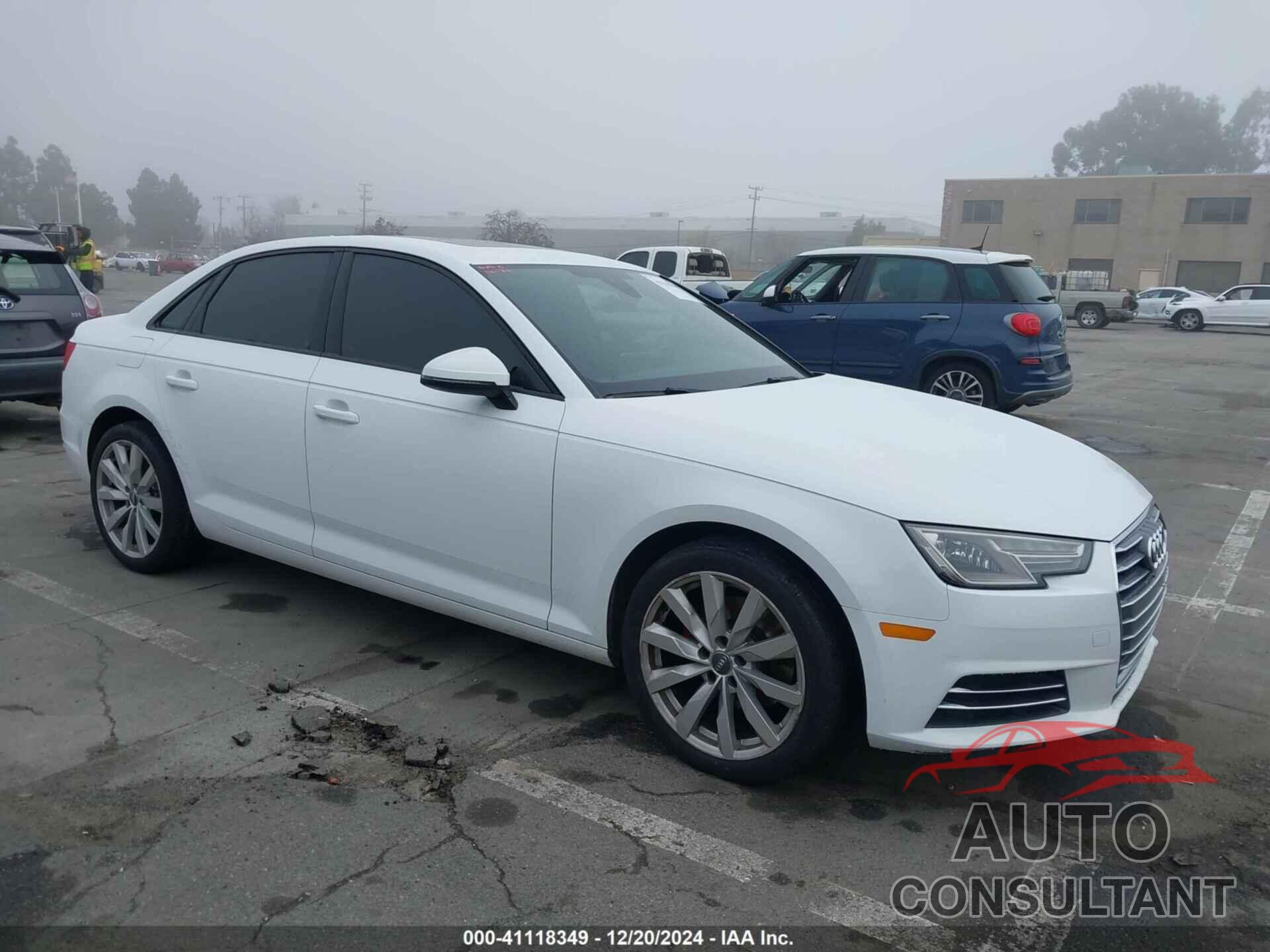AUDI A4 2017 - WAUGMAF43HA178524