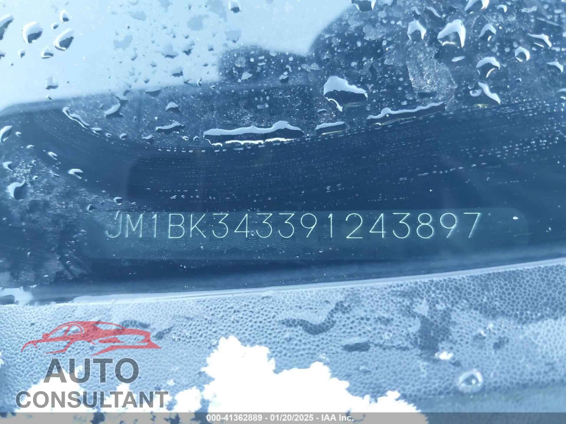 MAZDA MAZDA3 2009 - JM1BK343391243897