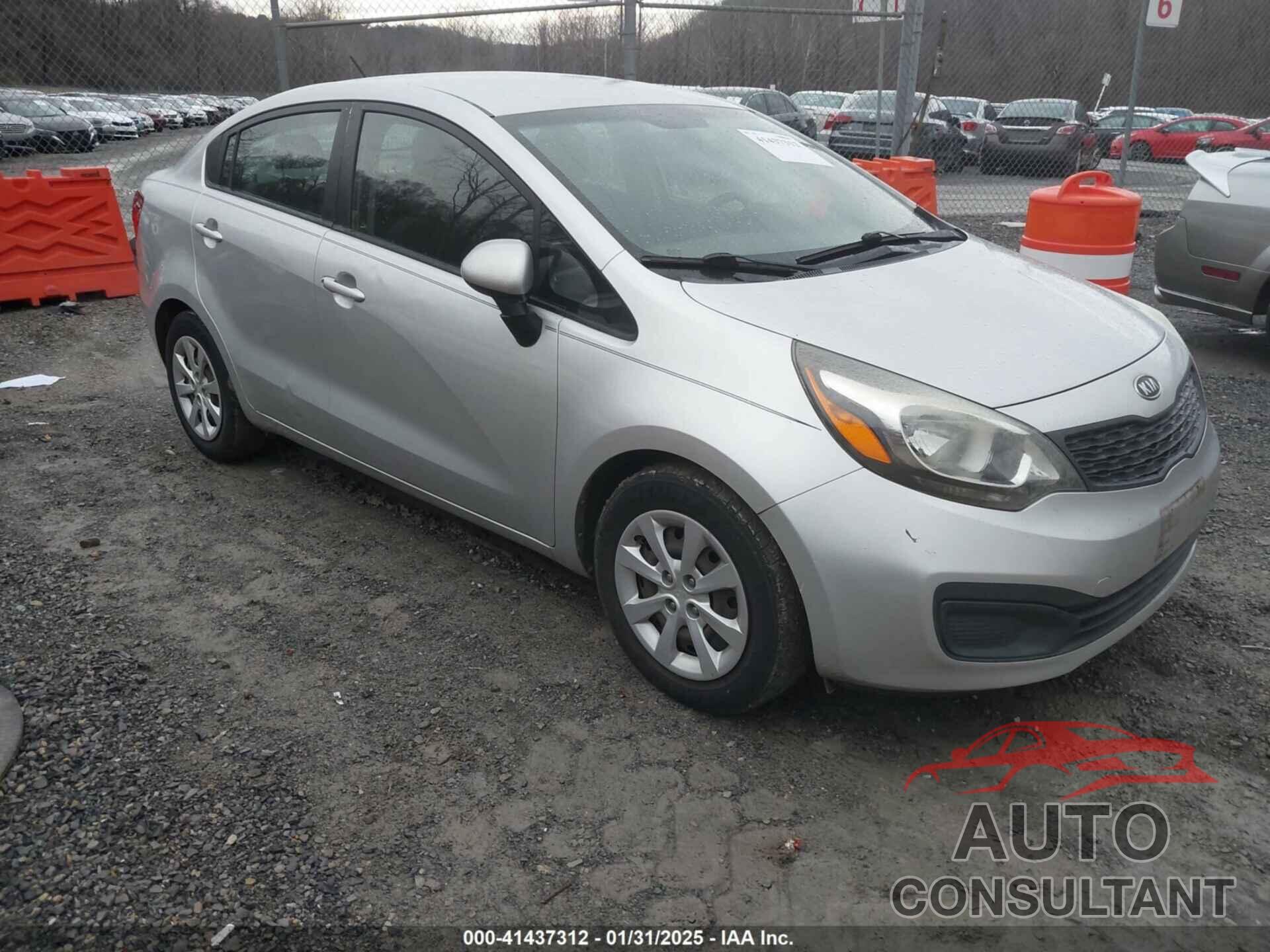 KIA RIO 2012 - KNADM4A33C6034535