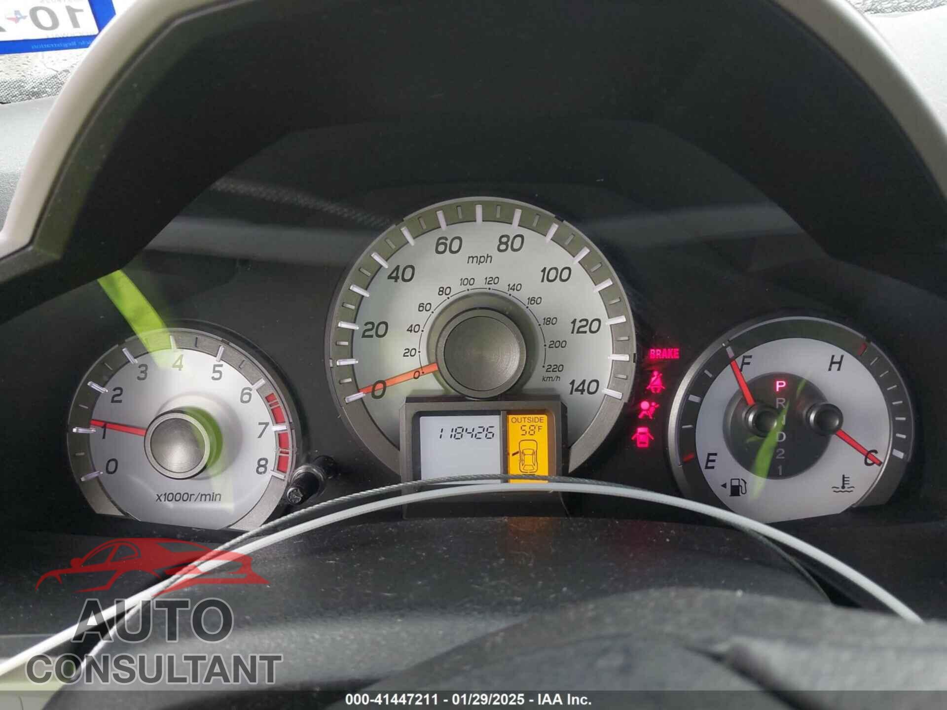 HONDA PILOT 2012 - 5FNYF3H56CB042293