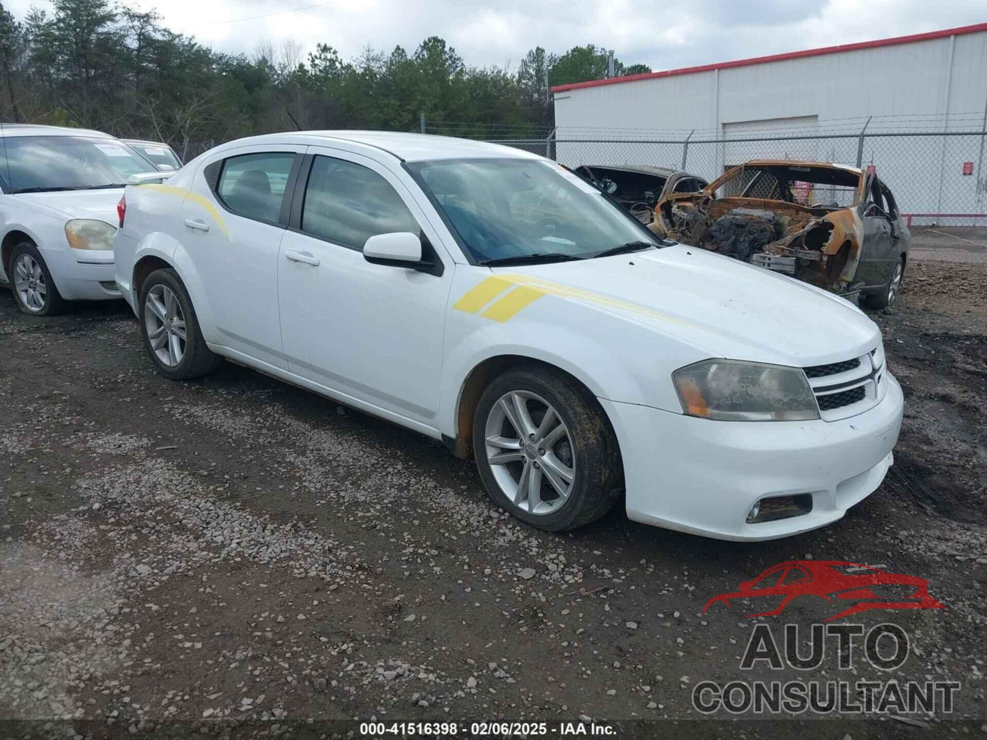 DODGE AVENGER 2013 - 1C3CDZCG1DN730740