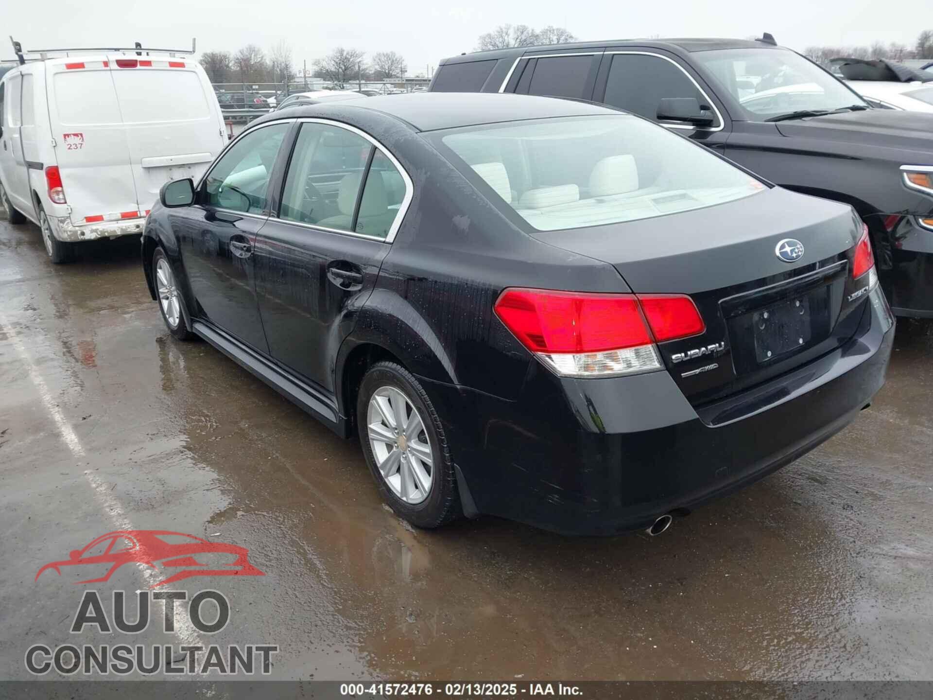 SUBARU LEGACY 2010 - 4S3BMAC69A1236483