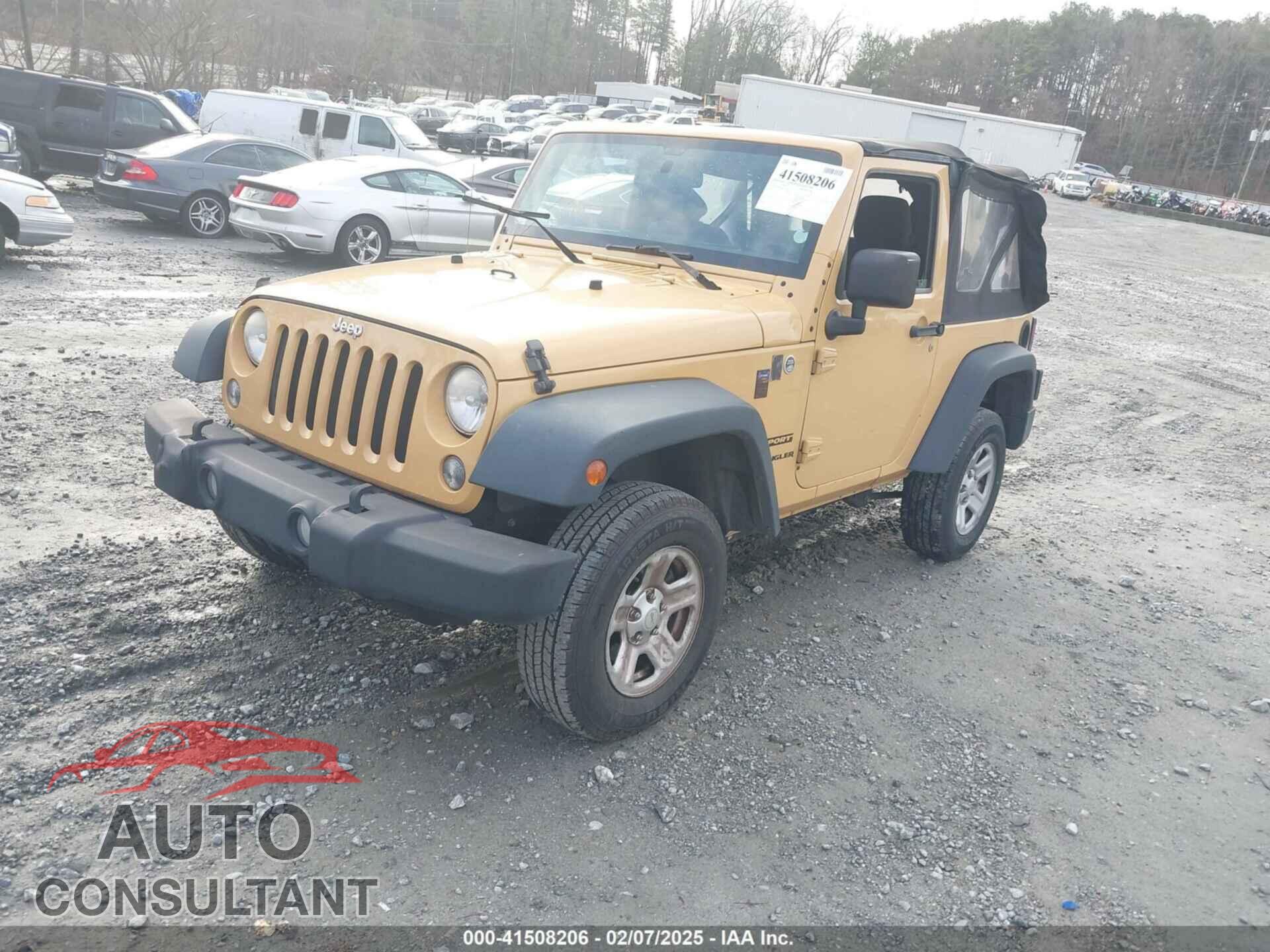 JEEP WRANGLER 2014 - 1C4AJWAG8EL192337