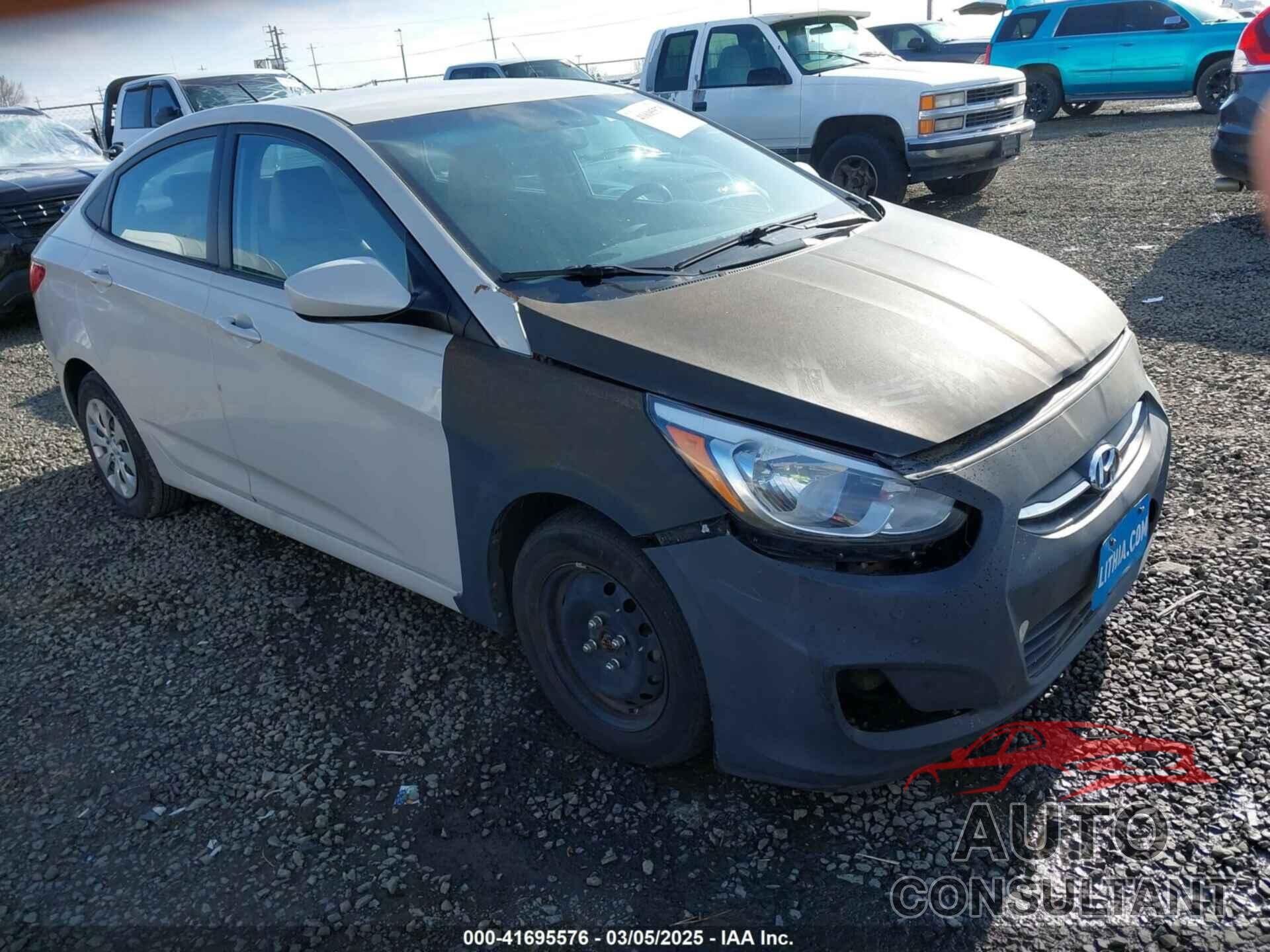 HYUNDAI ACCENT 2017 - KMHCT4AE0HU205730
