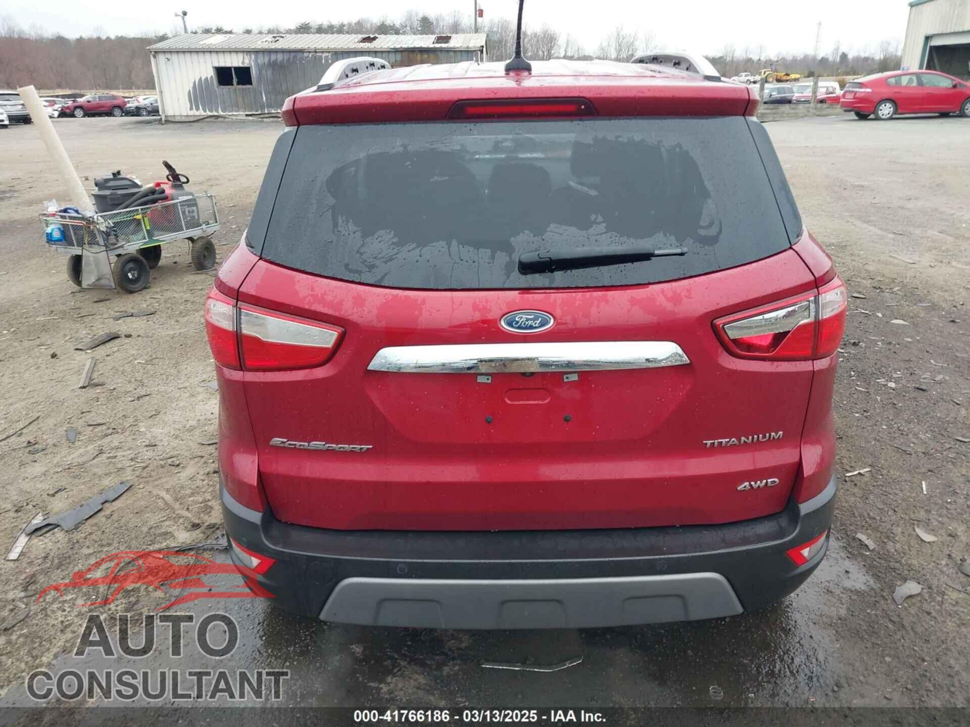 FORD ECOSPORT 2019 - MAJ6S3KL5KC252573