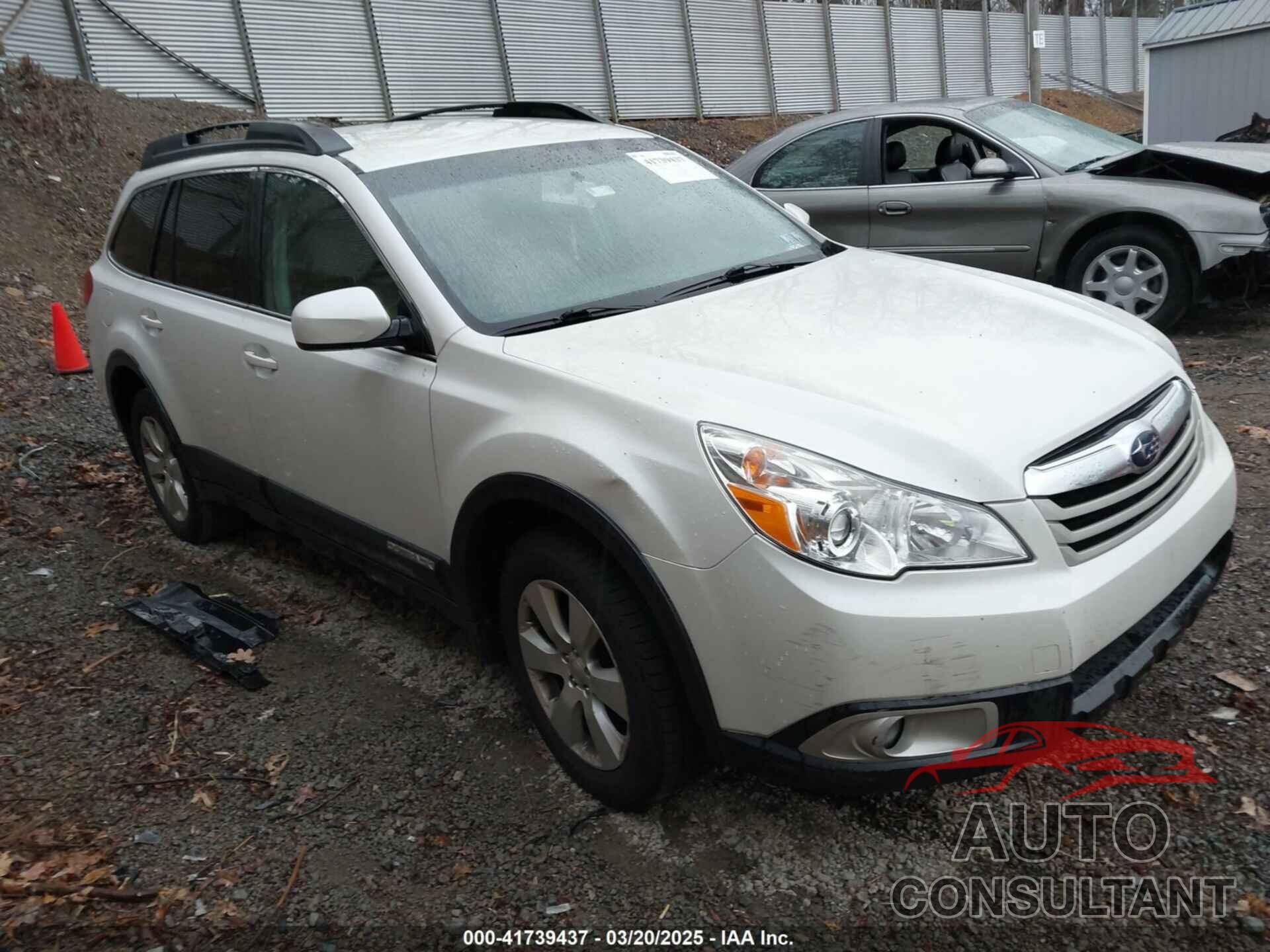 SUBARU OUTBACK 2011 - 4S4BRBCC4B3387827