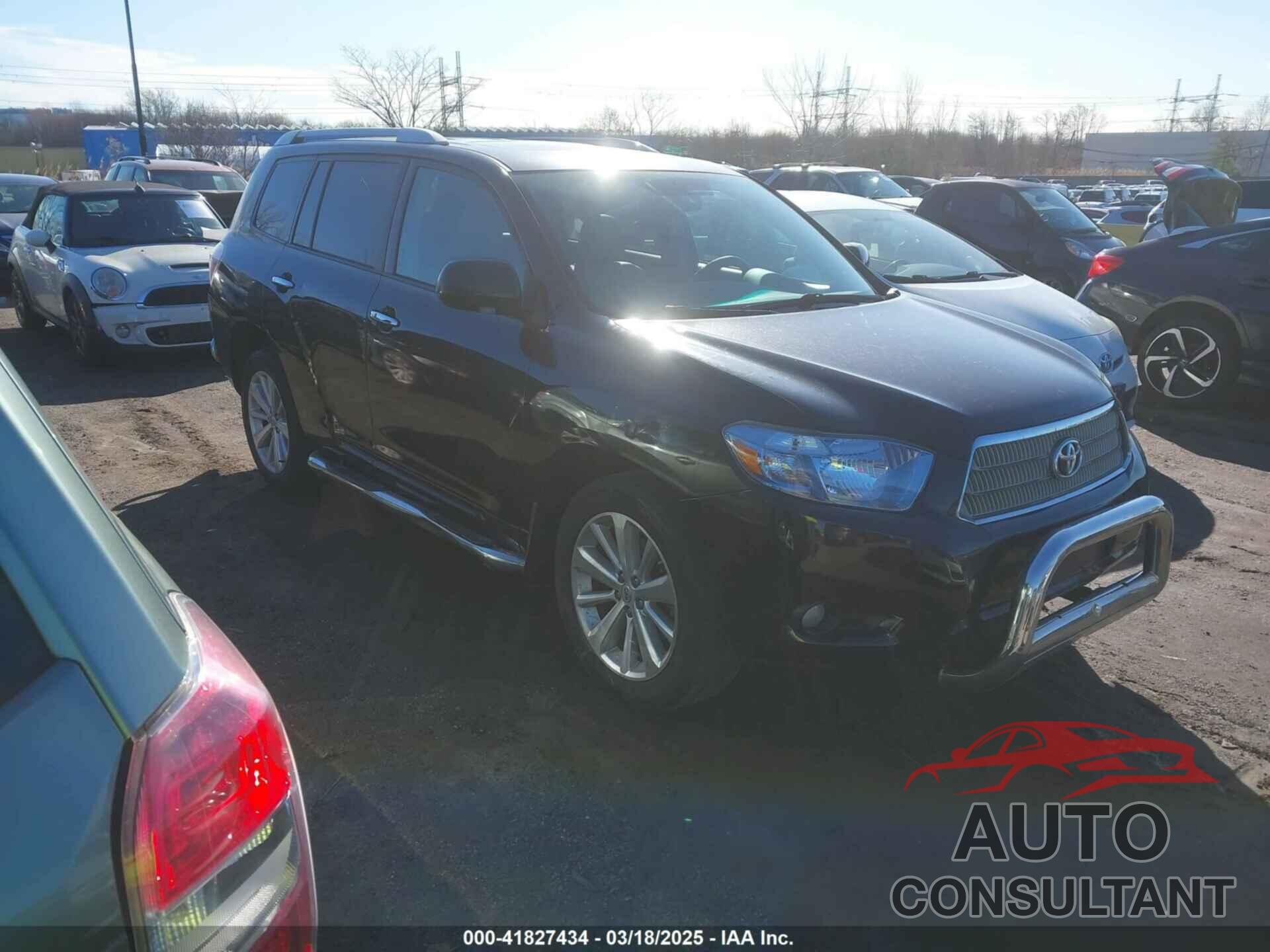 TOYOTA HIGHLANDER HYBRID 2010 - JTEJW3EH5A2041728