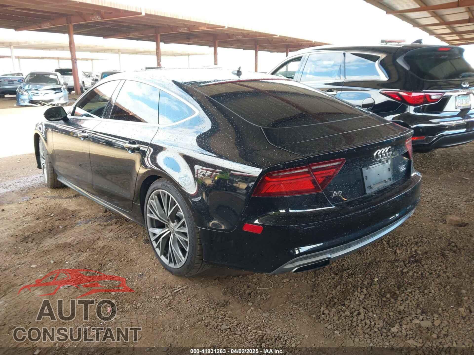 AUDI A7 2017 - WAUW2AFC3HN134850