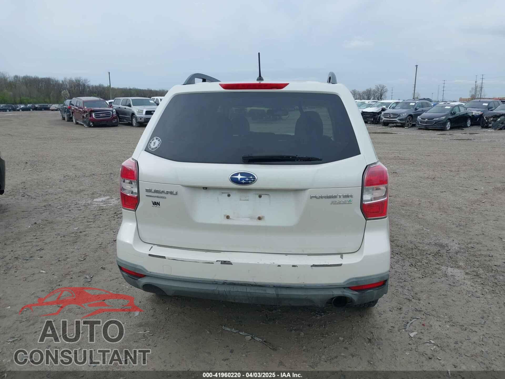 SUBARU FORESTER 2015 - JF2SJADC1FH401181
