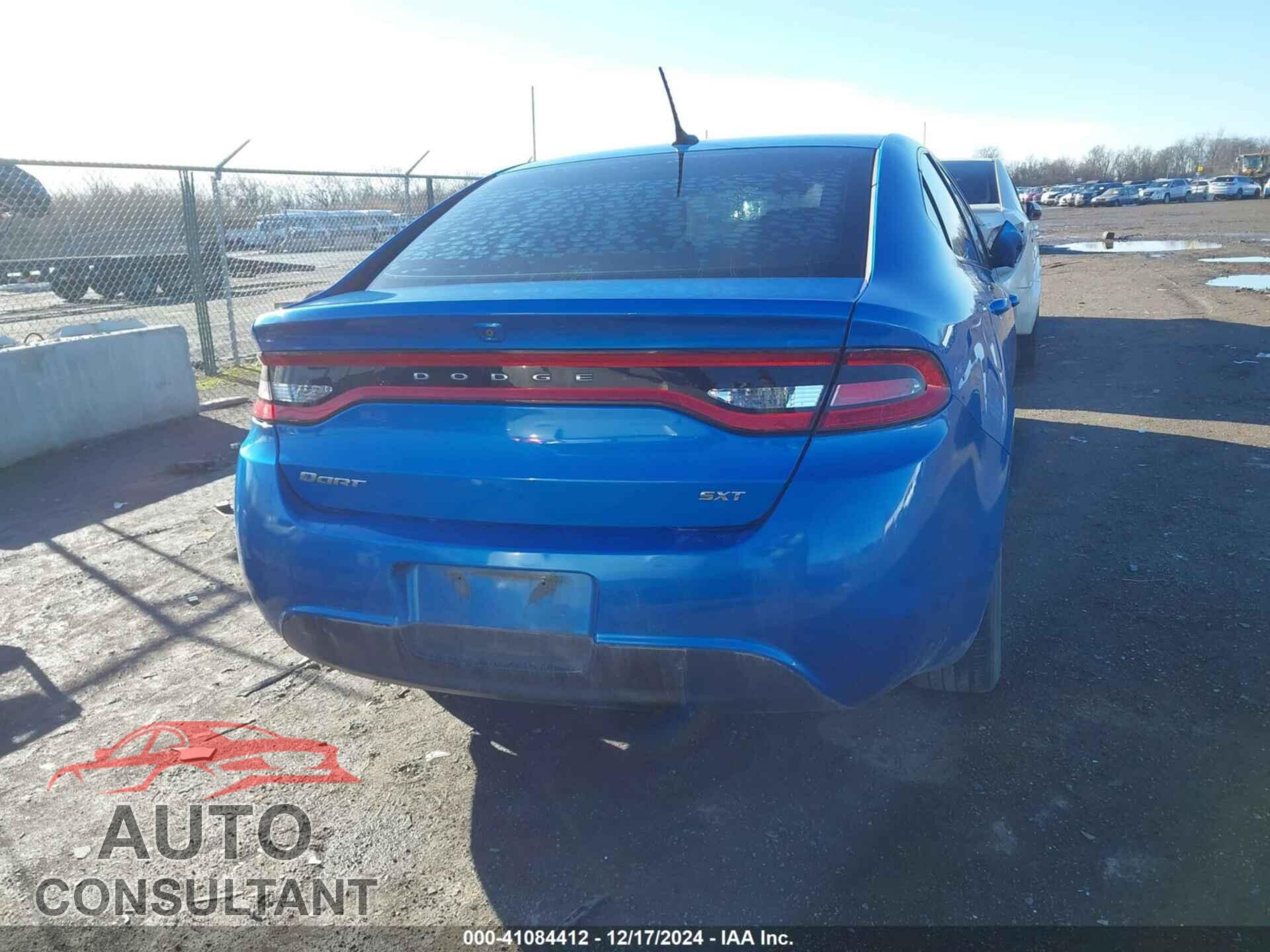 DODGE DART 2015 - 1C3CDFBB5FD201367