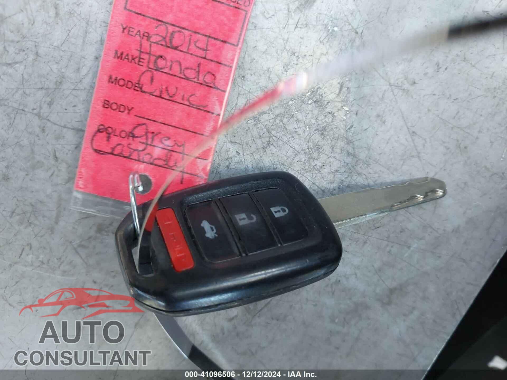 HONDA CIVIC 2014 - 2HGFB2F50EH504300