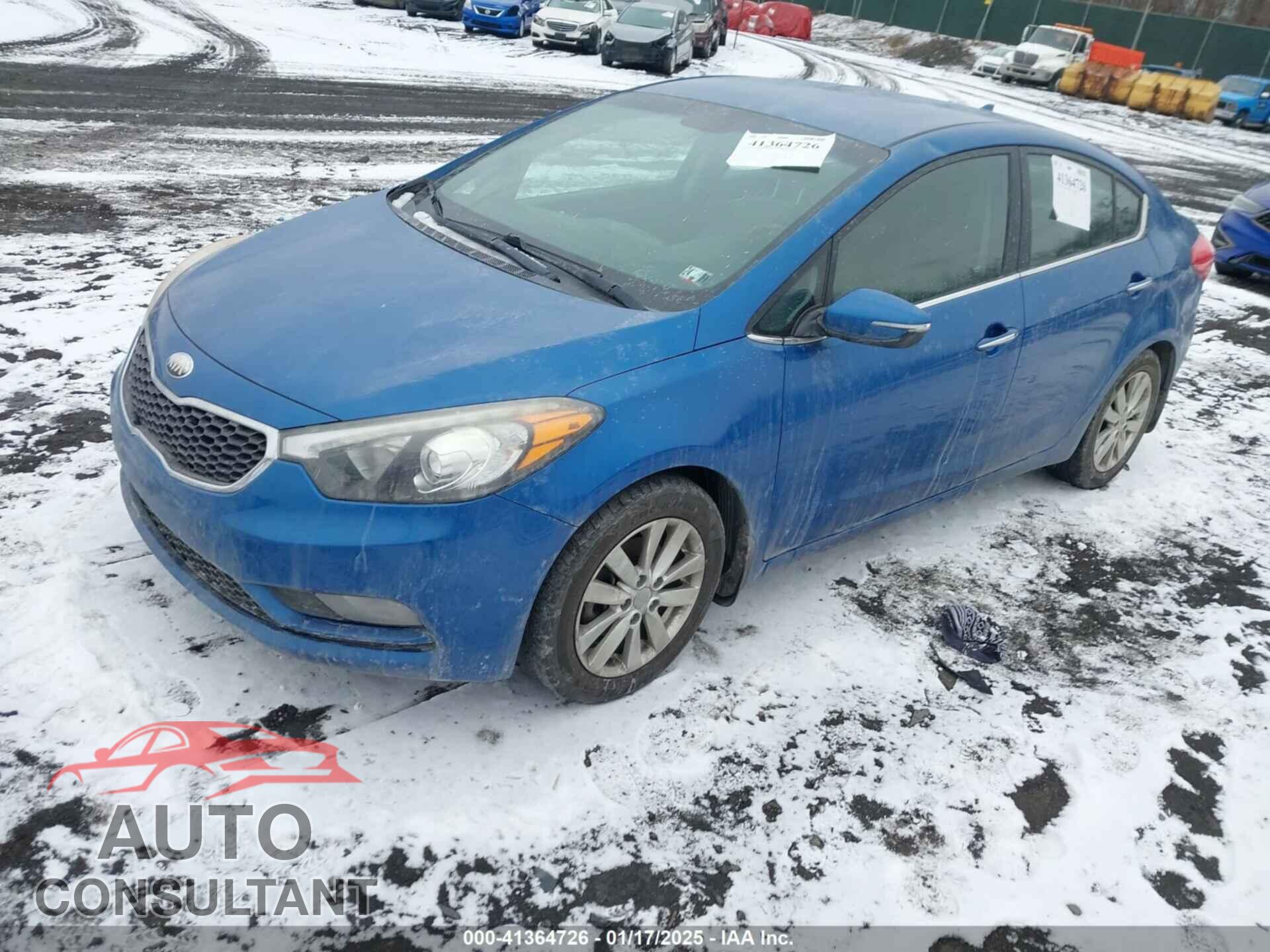 KIA FORTE 2014 - KNAFX4A81E5054495