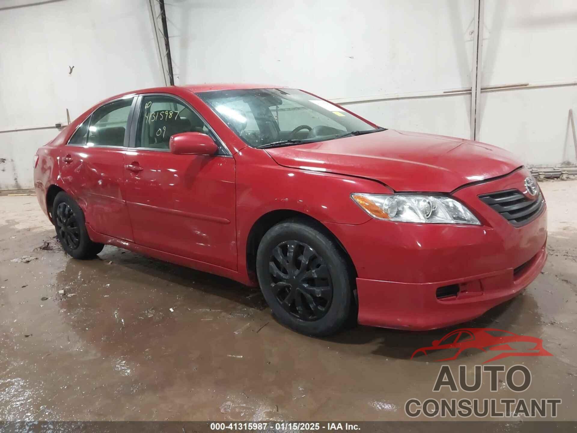 TOYOTA CAMRY 2009 - 4T4BE46KX9R121166