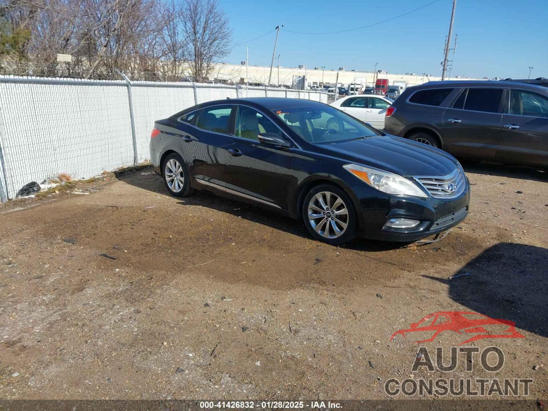 HYUNDAI AZERA 2012 - KMHFG4JG8CA180220