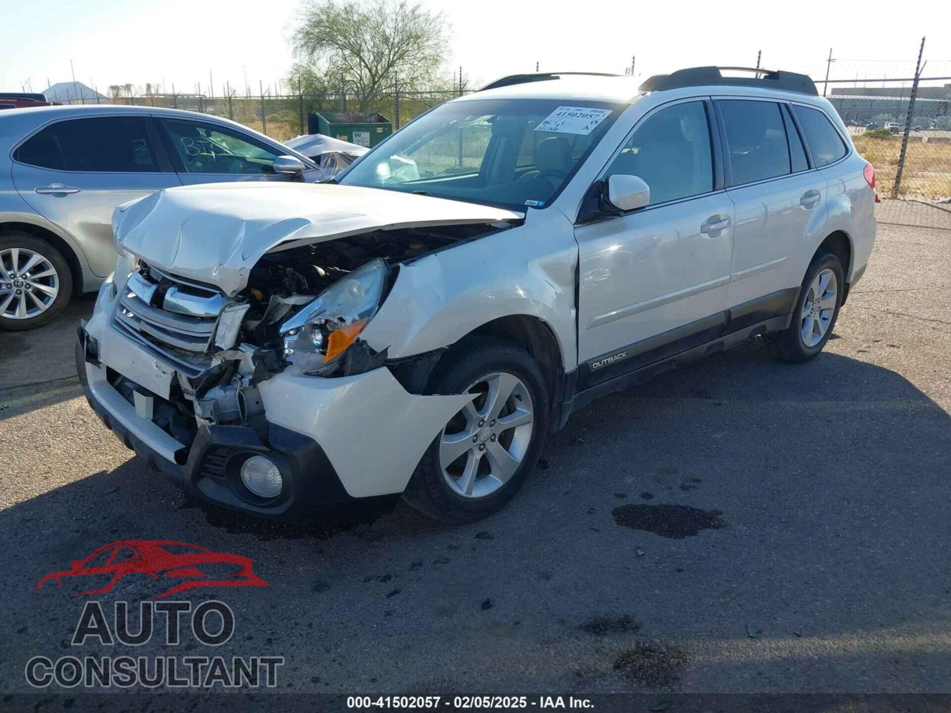 SUBARU OUTBACK 2014 - 4S4BRBCC7E3298502
