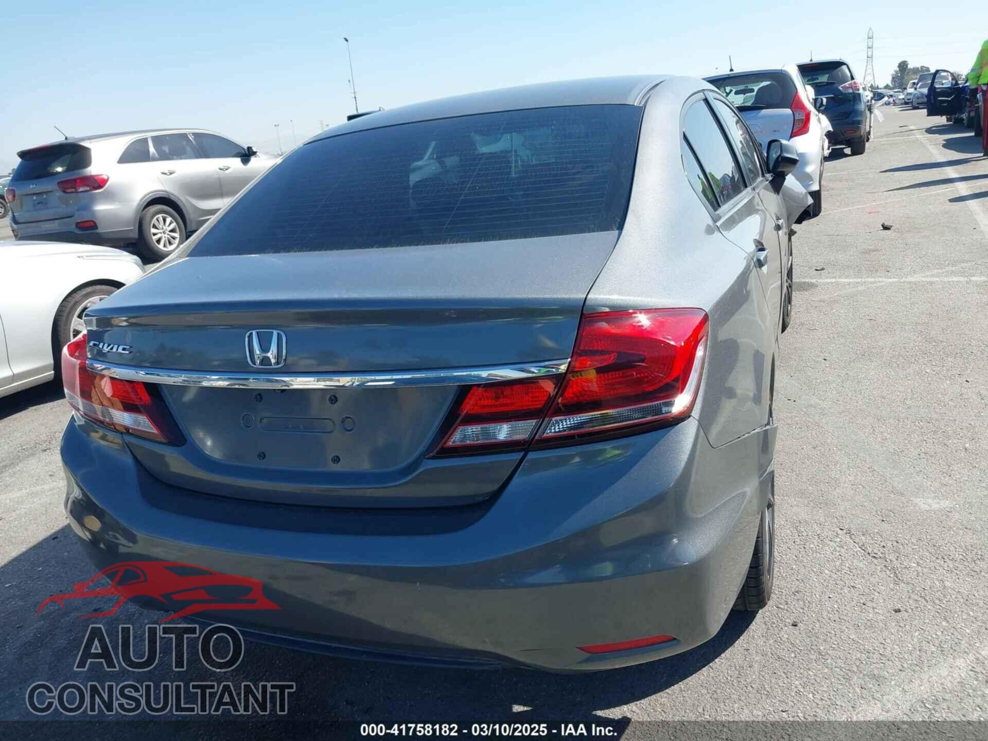 HONDA CIVIC 2013 - 2HGFB2F5XDH565748