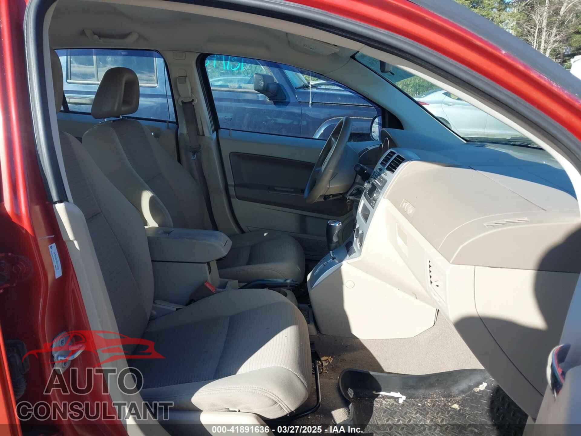 DODGE CALIBER 2009 - 1B3HB48A29D149132