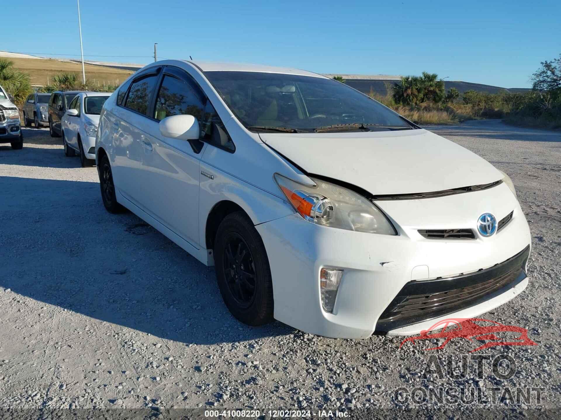 TOYOTA PRIUS 2012 - JTDKN3DU7C5433475