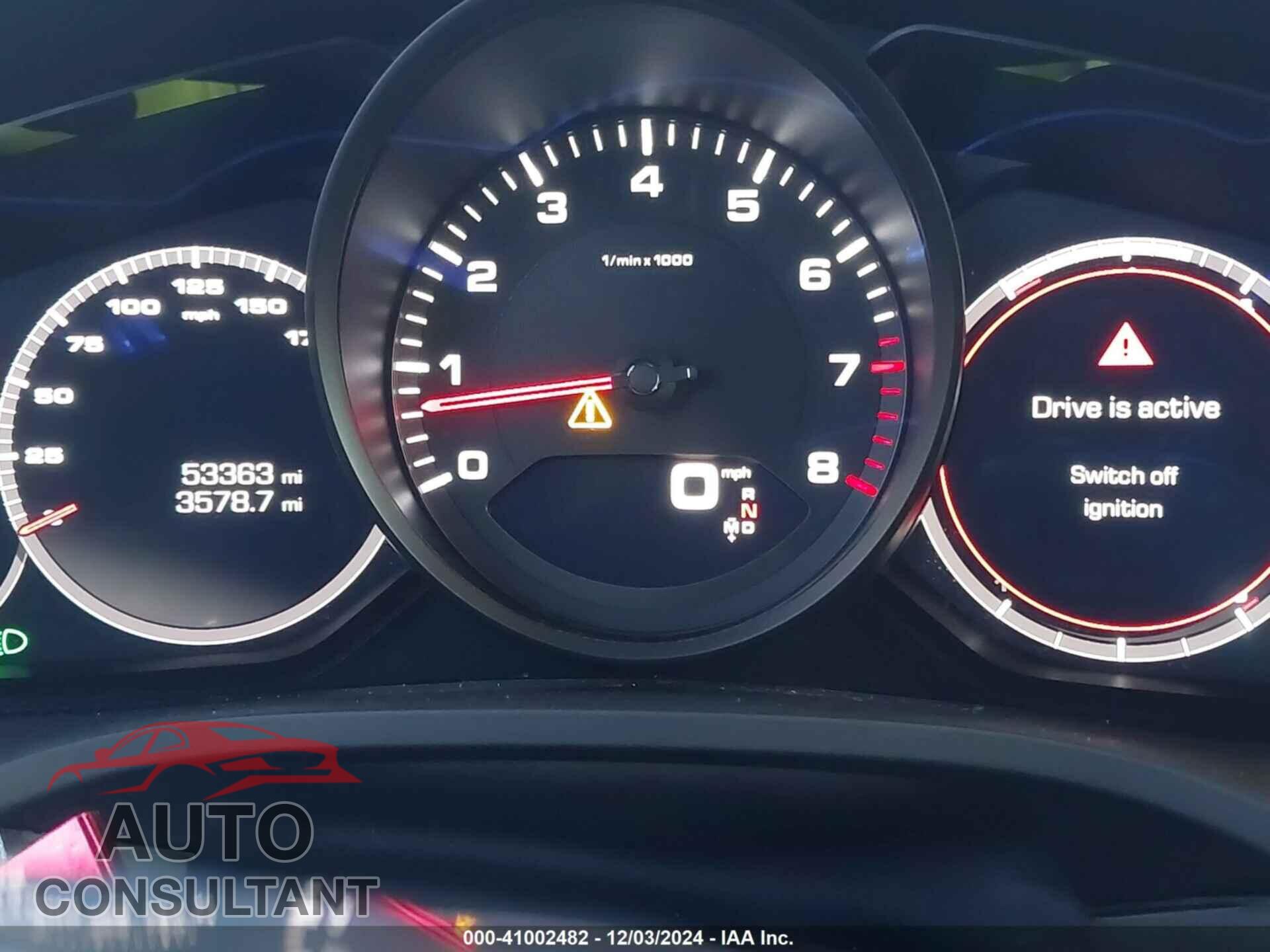 PORSCHE CAYENNE 2019 - WP1AA2AY0KDA11706