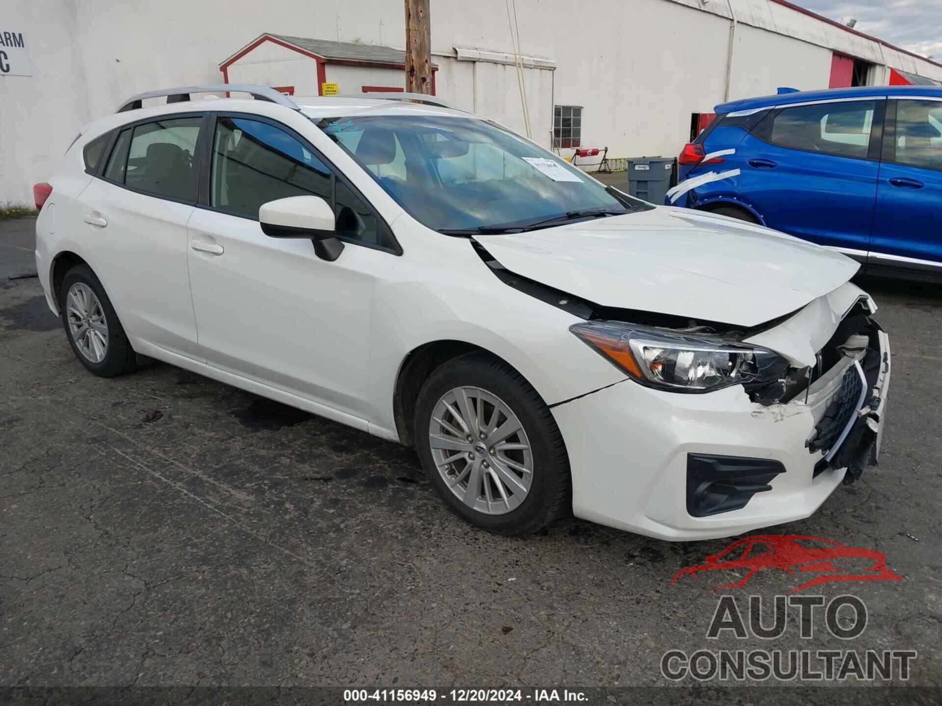 SUBARU IMPREZA 2018 - 4S3GTAB6XJ3700881