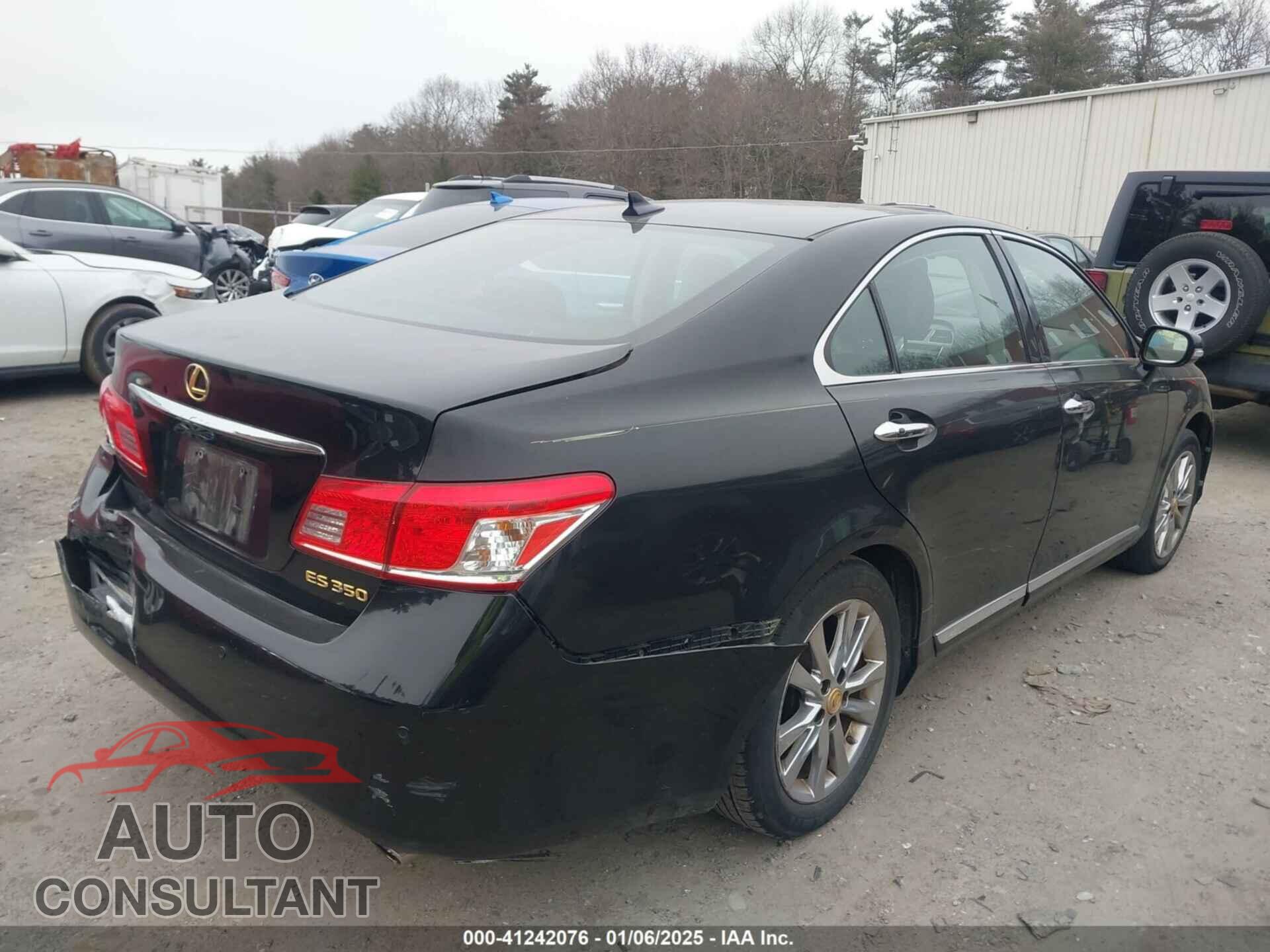 LEXUS ES 350 2011 - JTHBK1EG0B2422564