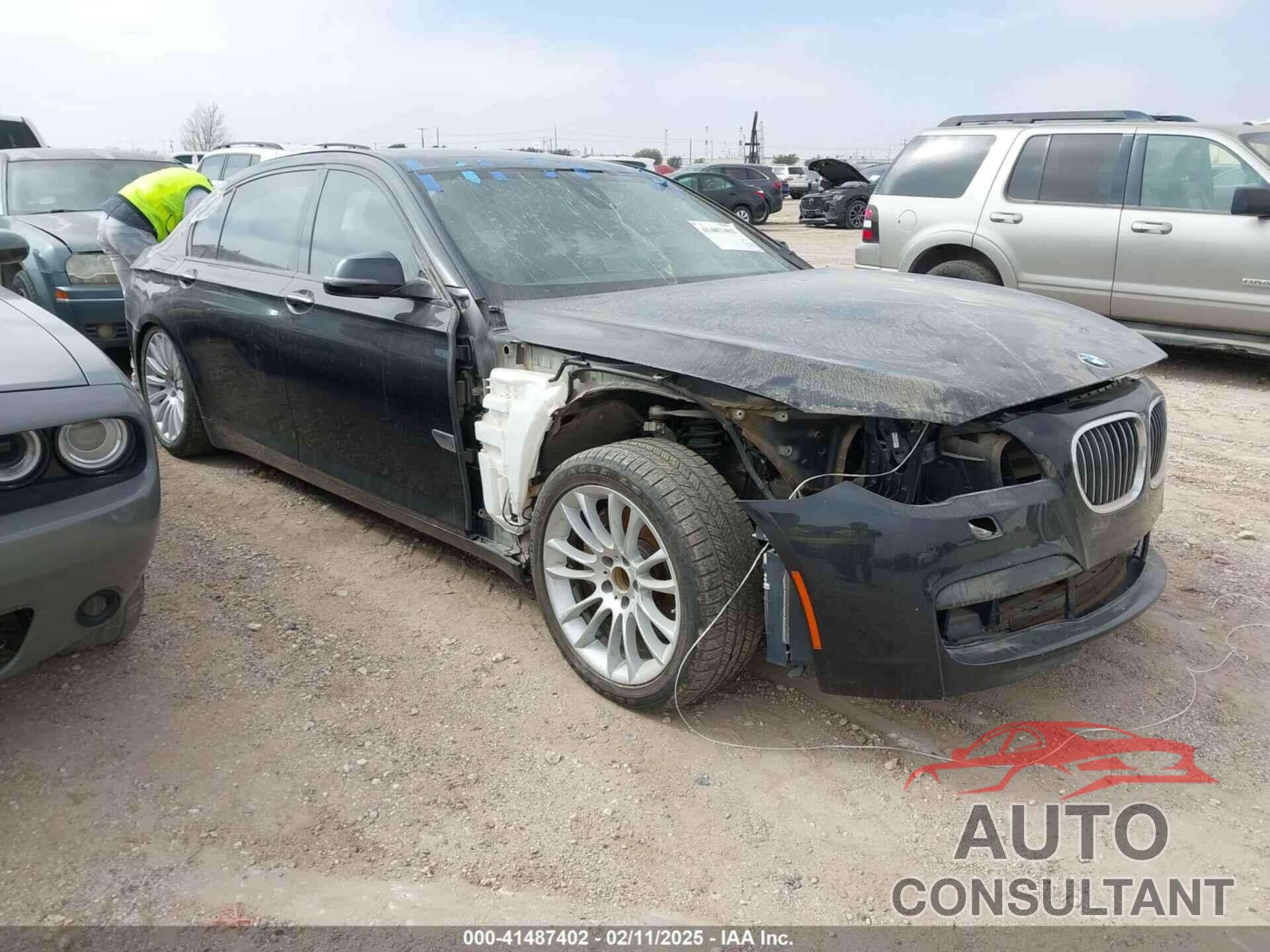 BMW 740LI 2013 - WBAYF4C51DD281625
