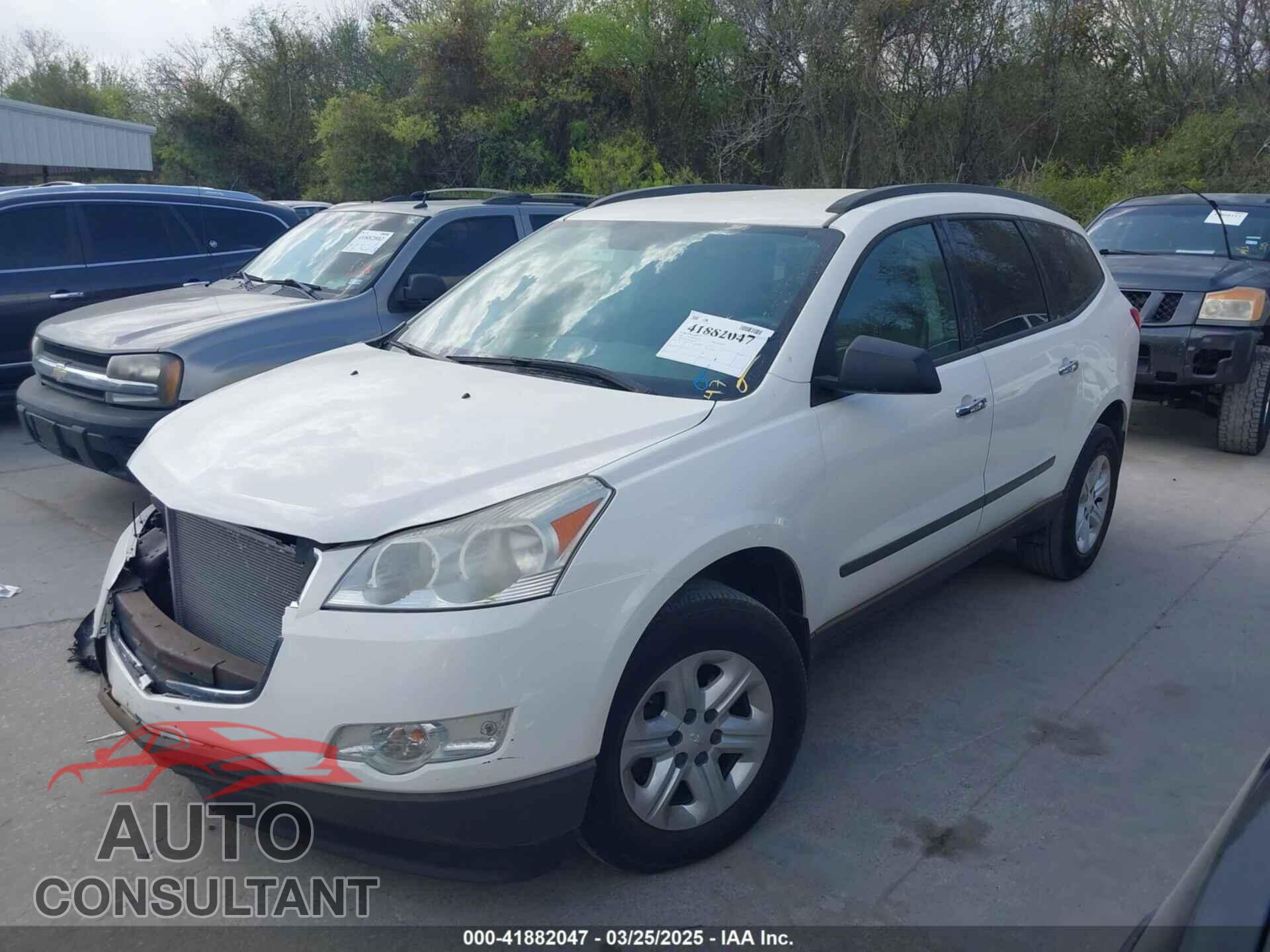 CHEVROLET TRAVERSE 2012 - 1GNKRFED5CJ381475