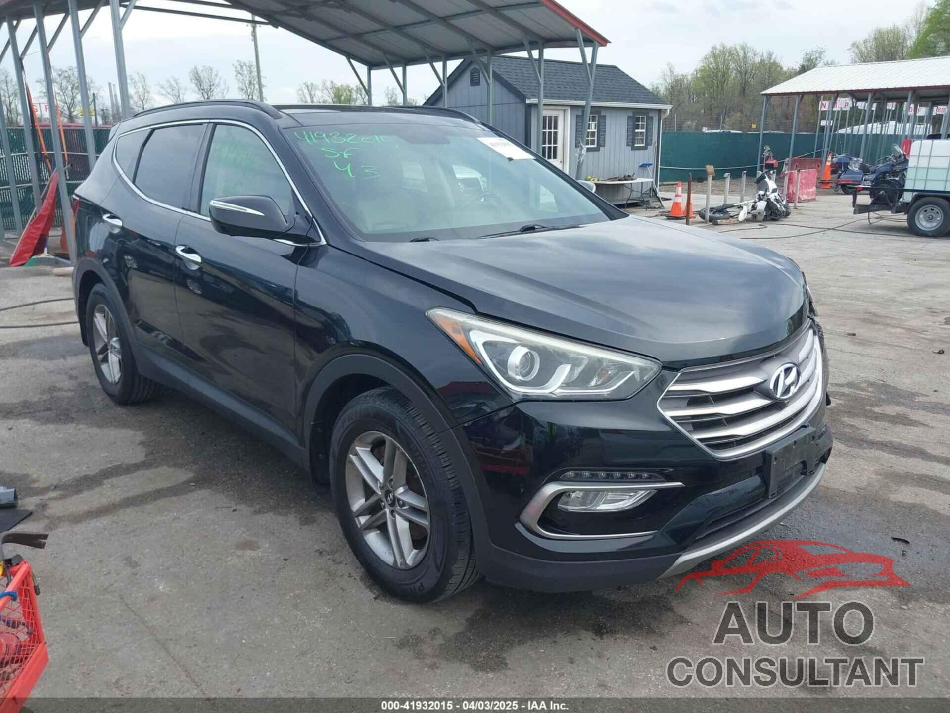 HYUNDAI SANTA FE SPORT 2018 - 5NMZUDLB4JH066407