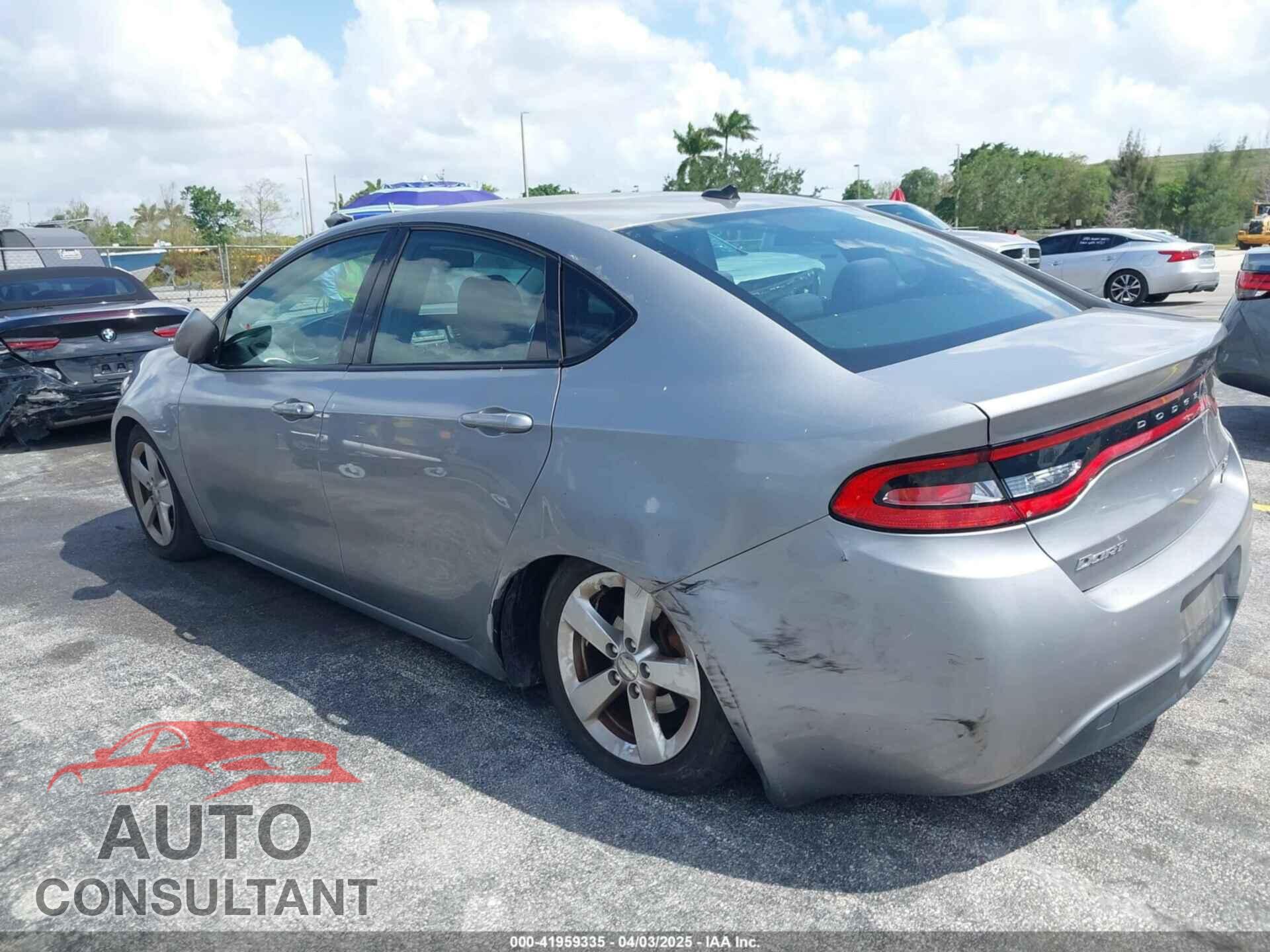DODGE DART 2016 - 1C3CDFBA9GD604812