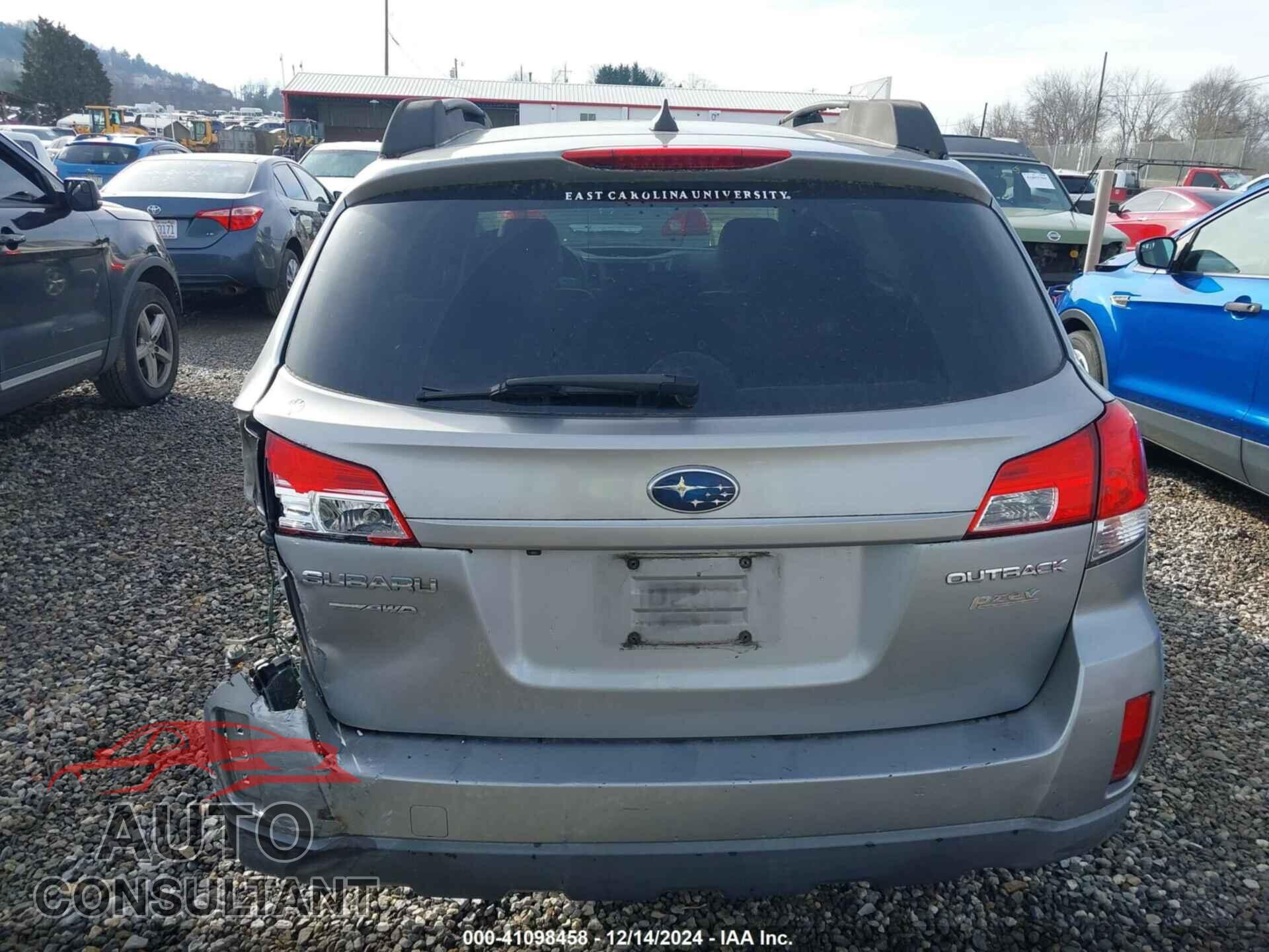 SUBARU OUTBACK 2011 - 4S4BRBLC0B3380826