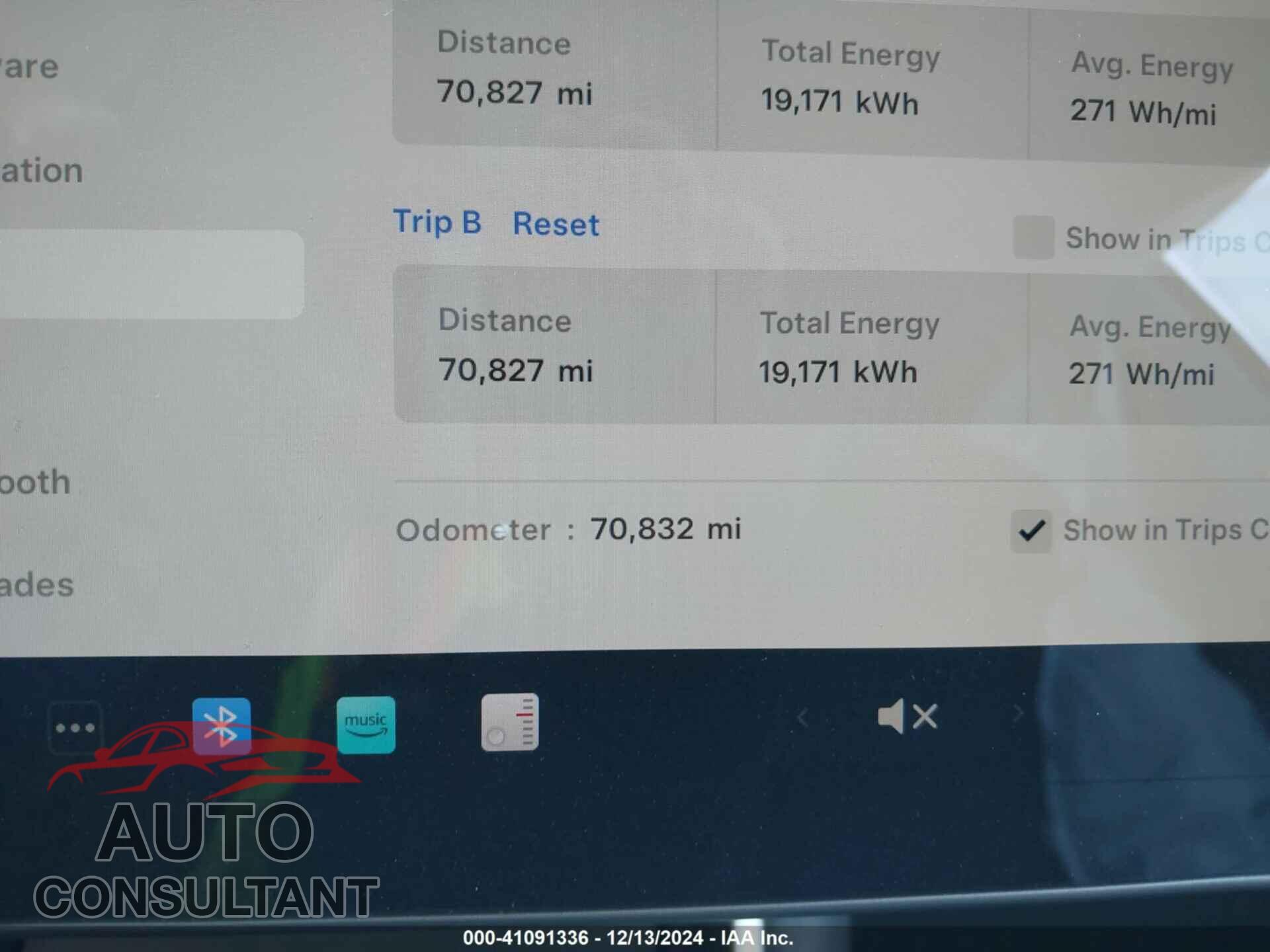 TESLA MODEL 3 2019 - 5YJ3E1EB5KF194091