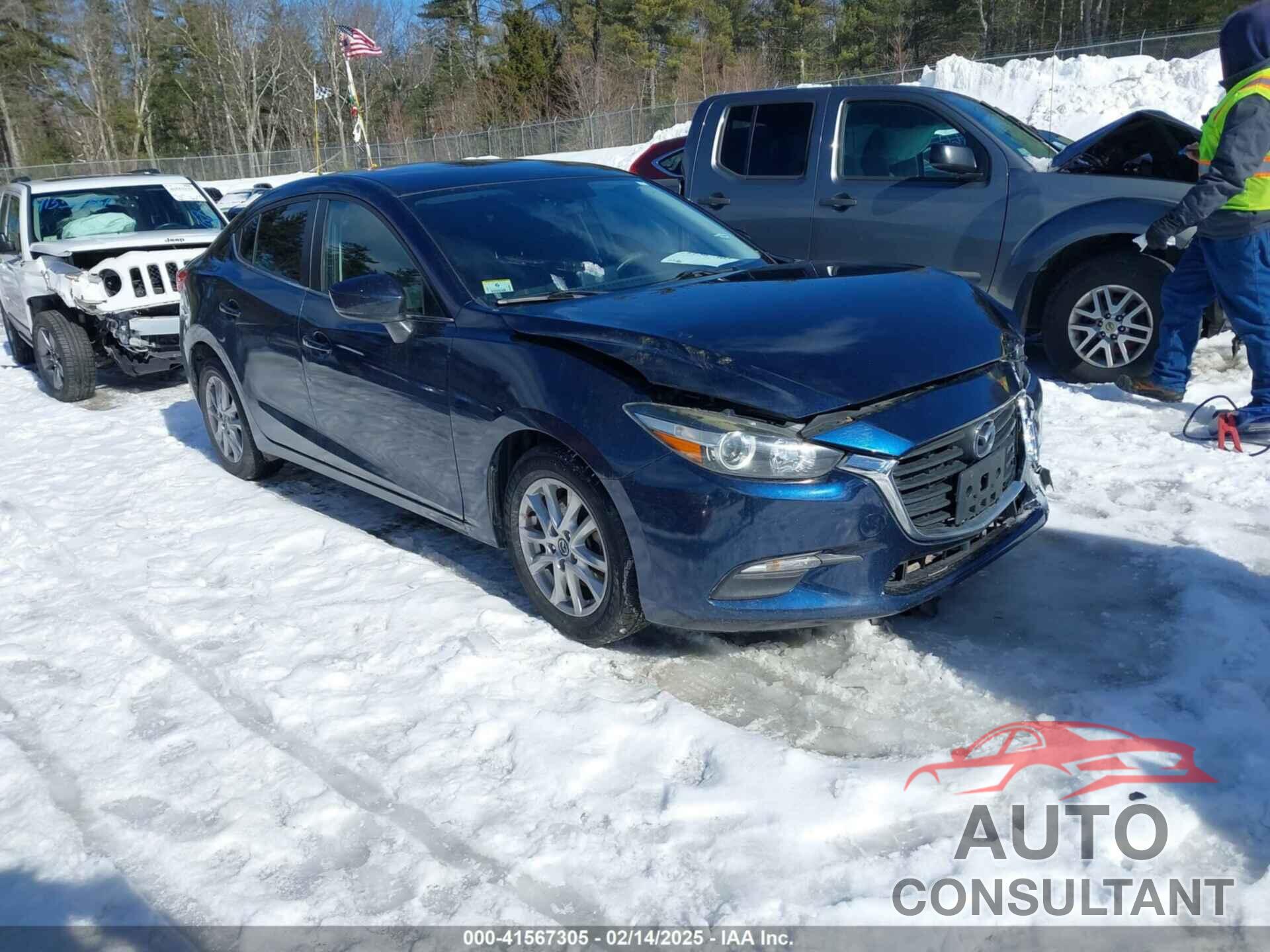 MAZDA MAZDA3 2017 - JM1BN1U70H1100127