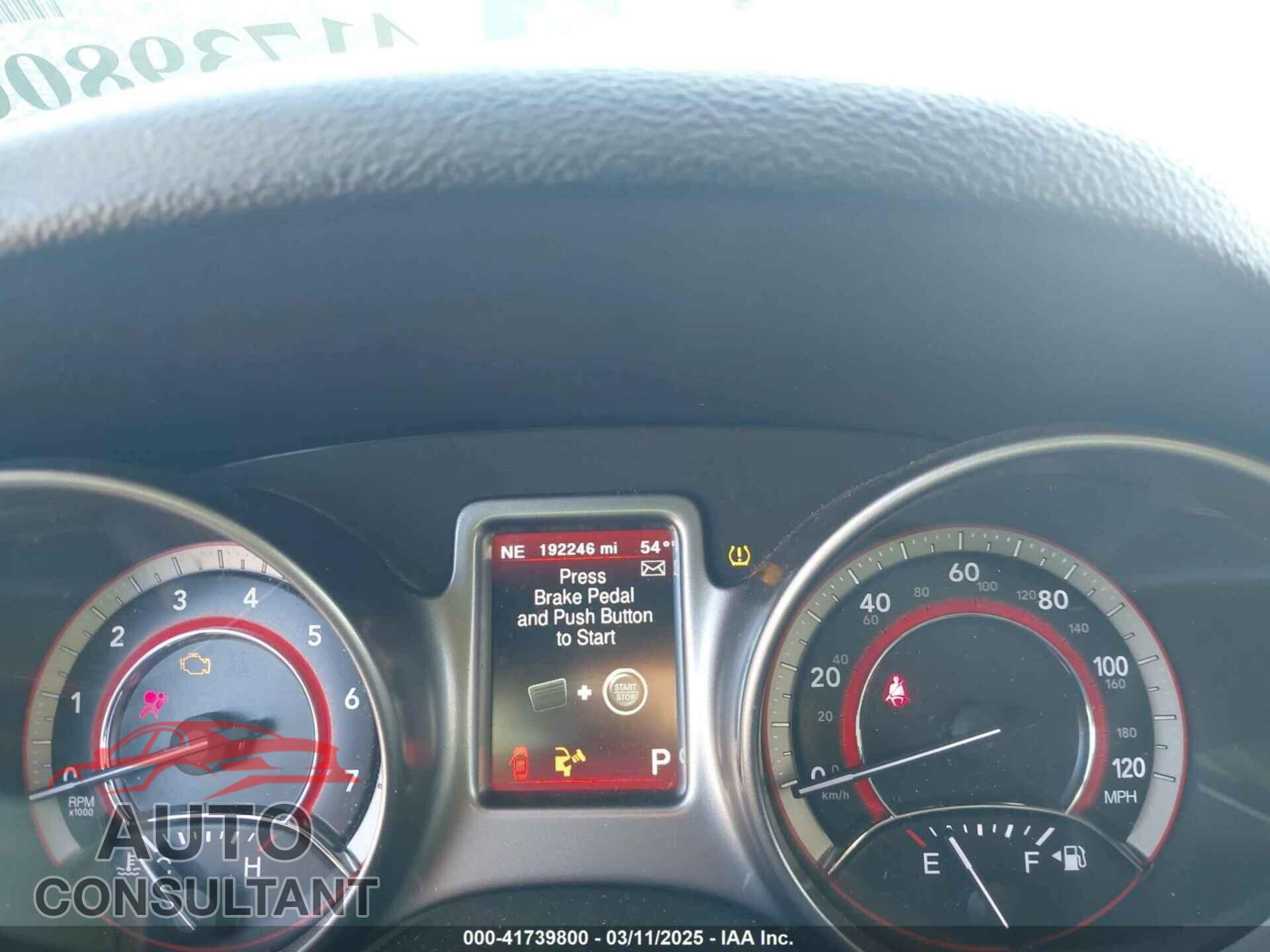 DODGE JOURNEY 2017 - 3C4PDDGG6HT623666