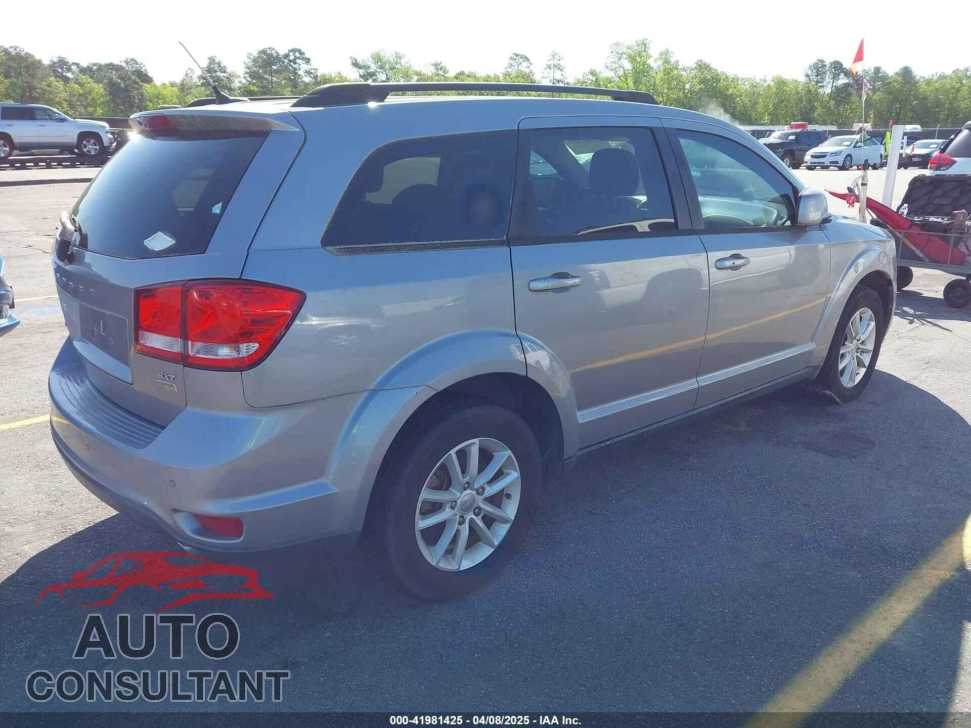 DODGE JOURNEY 2015 - 3C4PDCBG4FT656826