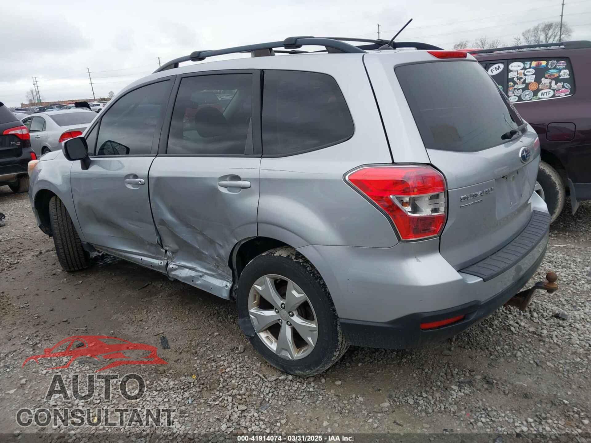SUBARU FORESTER 2014 - JF2SJAEC3EH460357