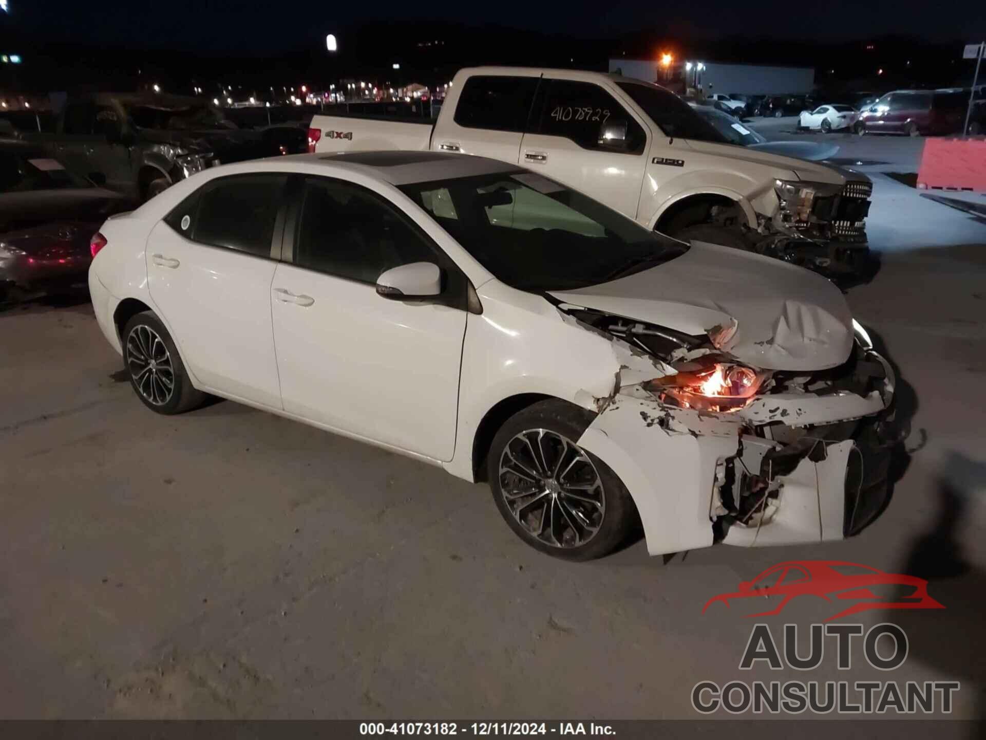 TOYOTA COROLLA 2014 - 5YFBURHE0EP021185