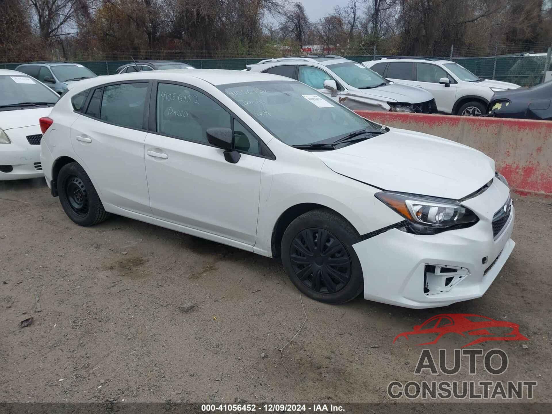SUBARU IMPREZA 2017 - 4S3GTAA65H3702355