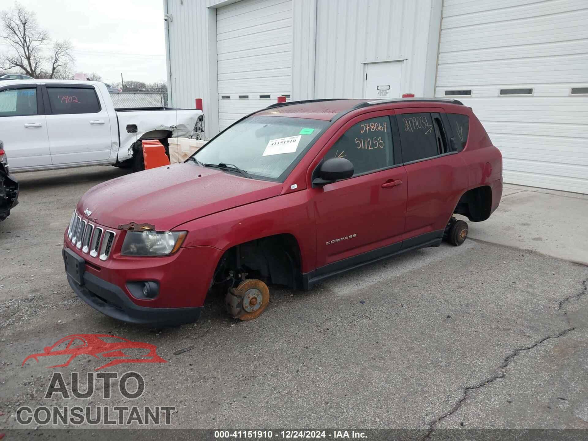 JEEP COMPASS 2014 - 1C4NJCBA4ED511253