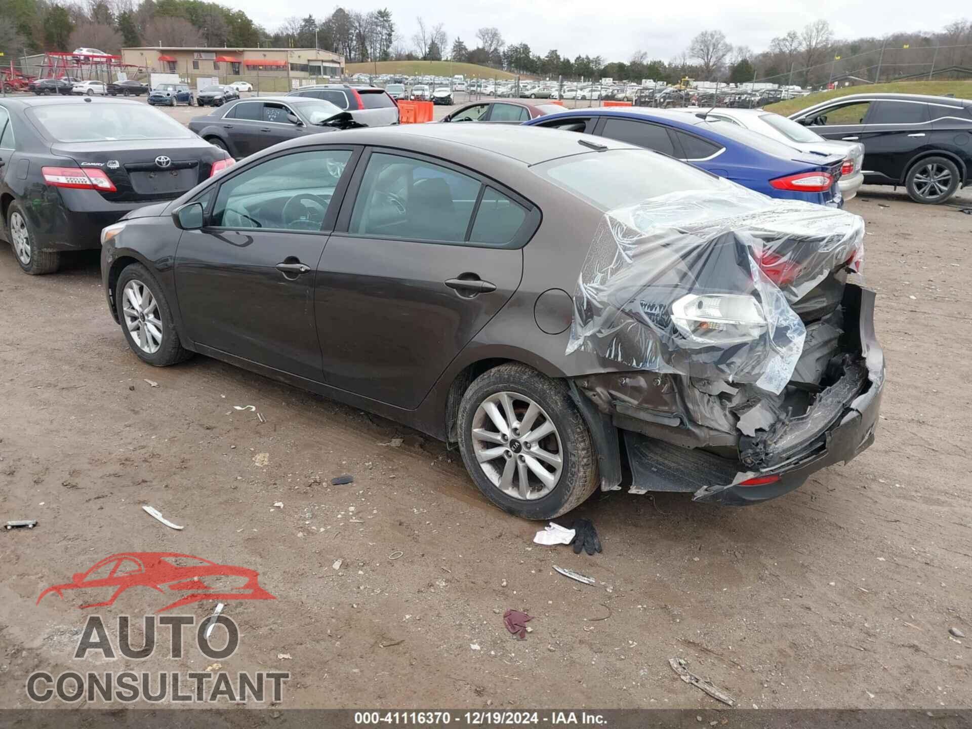 KIA FORTE 2017 - 3KPFL4A71HE006557