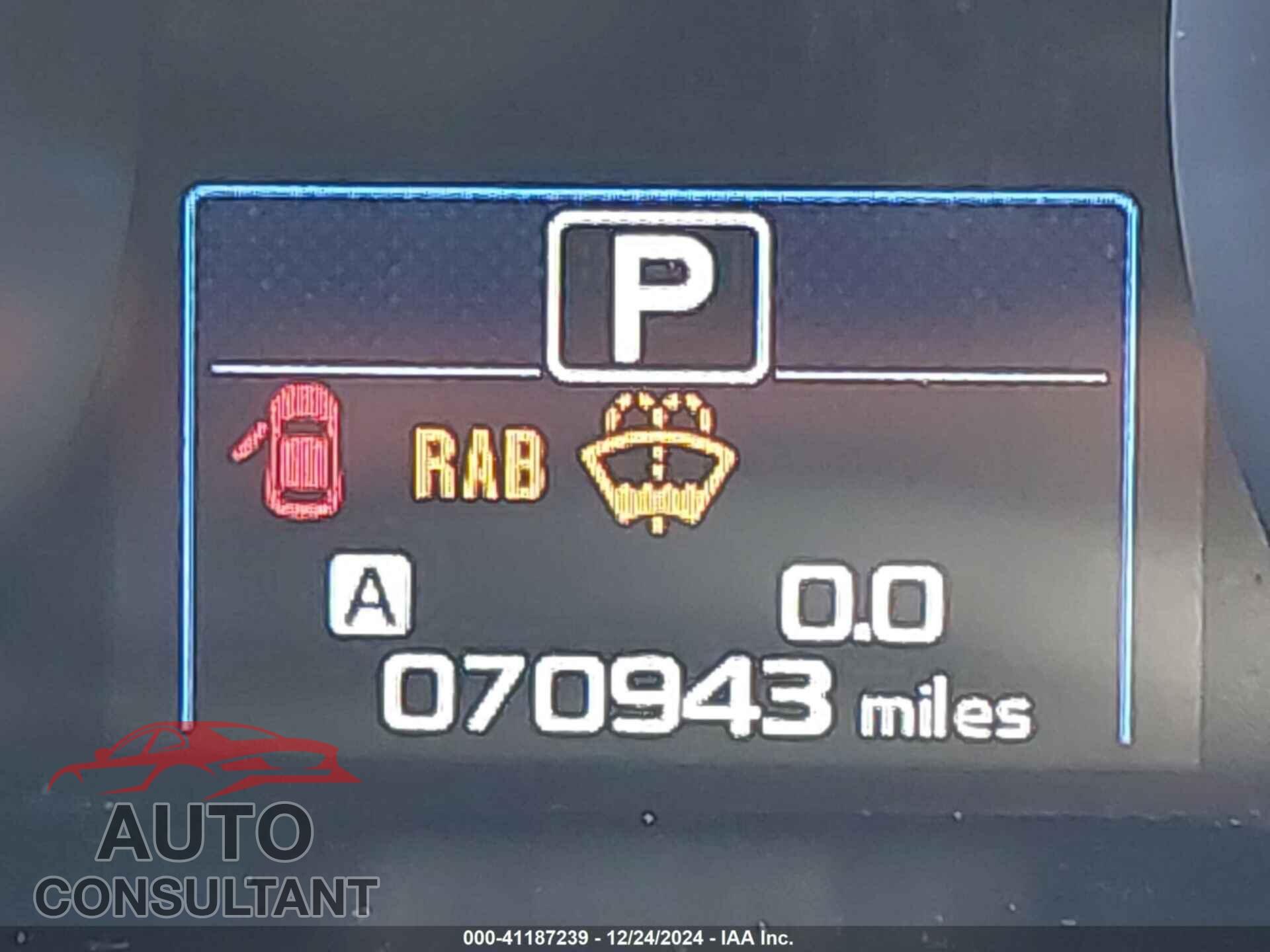 SUBARU OUTBACK 2019 - 4S4BSETC2K3320794