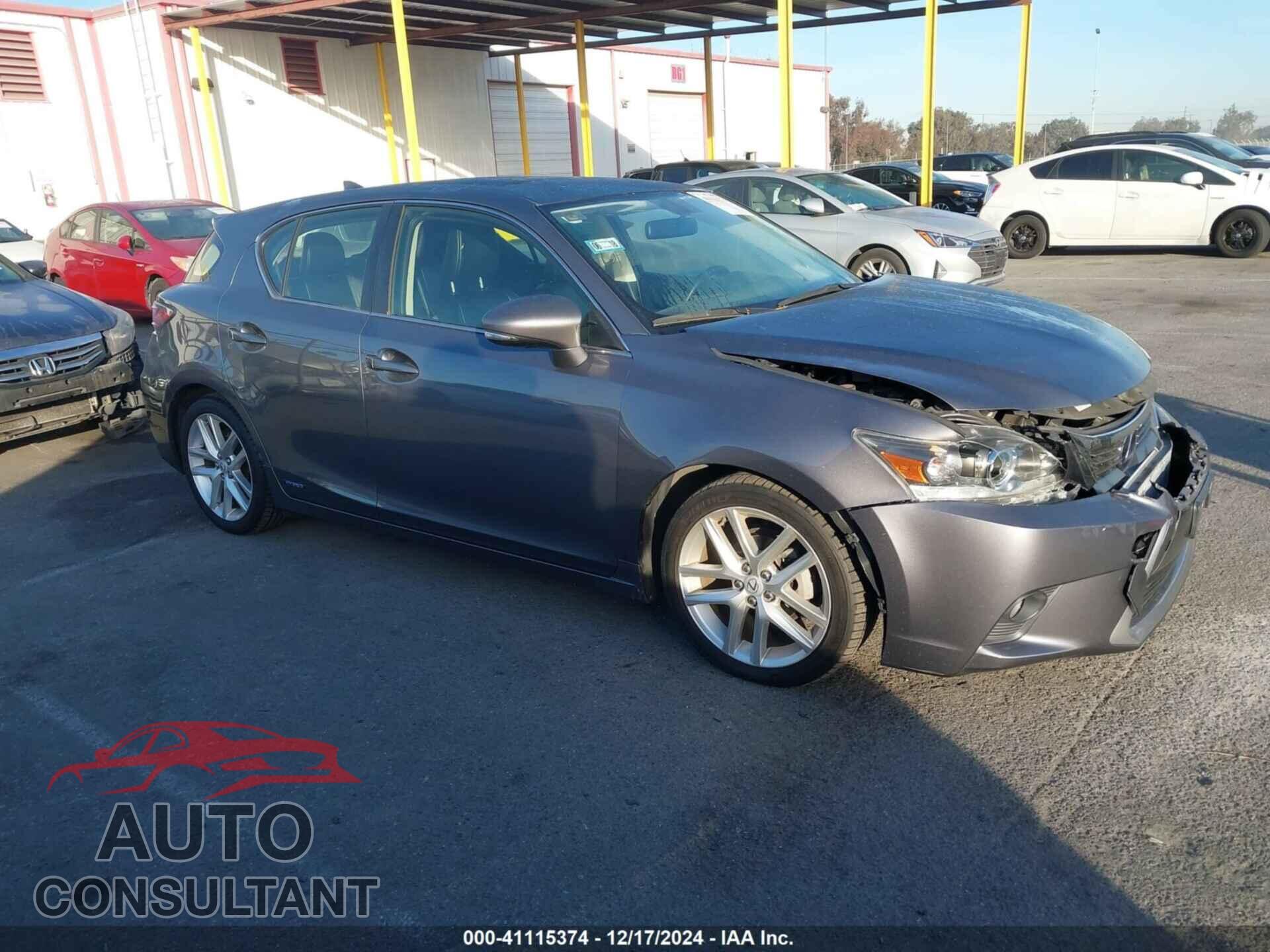 LEXUS CT 200H 2015 - JTHKD5BH2F2221706