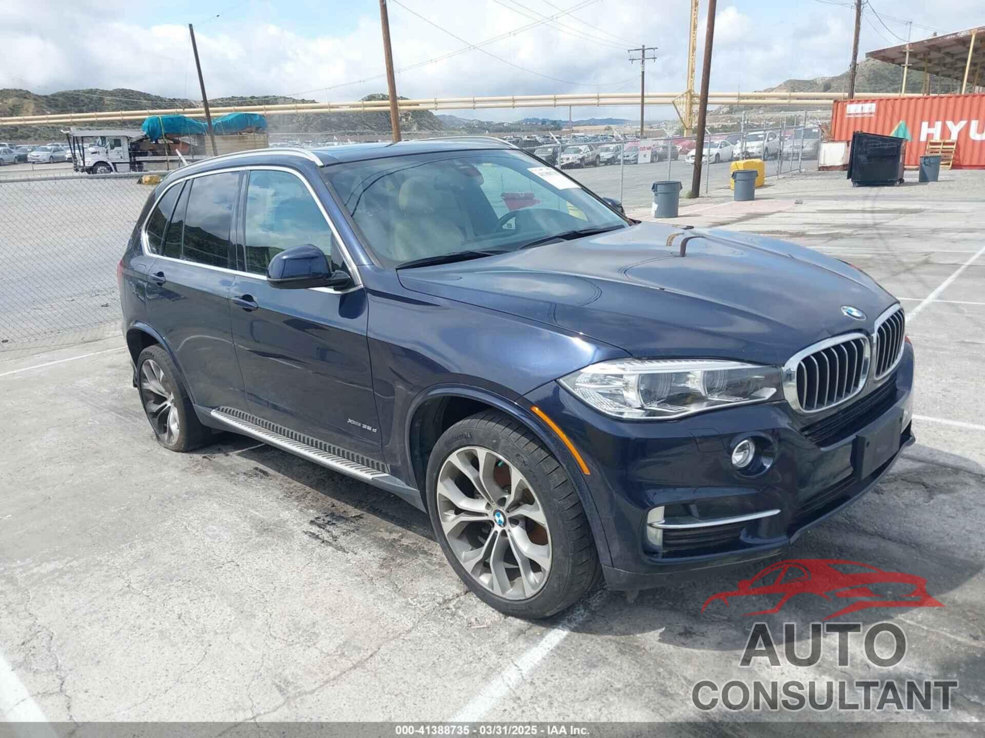 BMW X5 2017 - 5UXKS4C36H0U06021