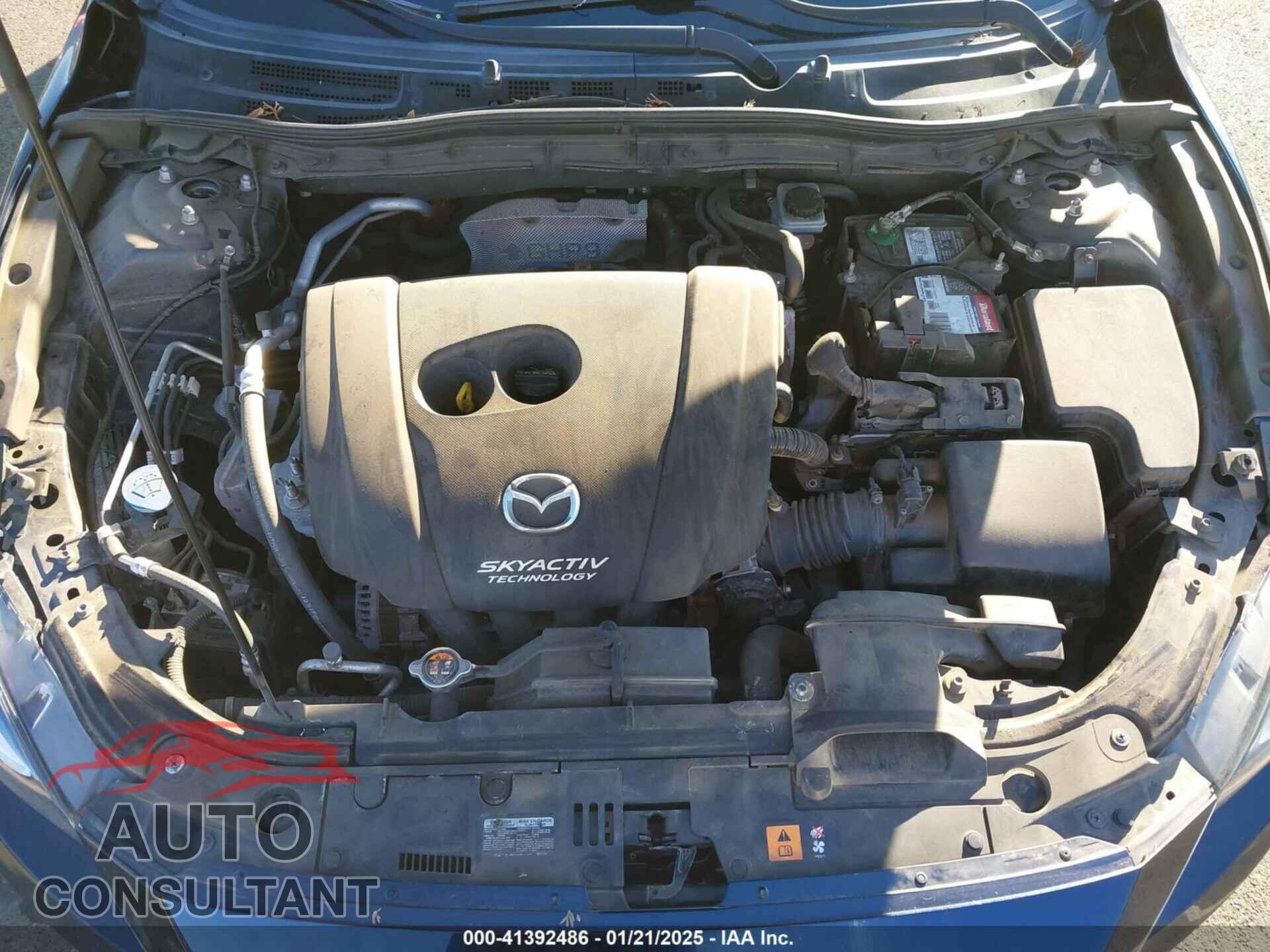 MAZDA MAZDA3 2016 - JM1BM1T72G1279760
