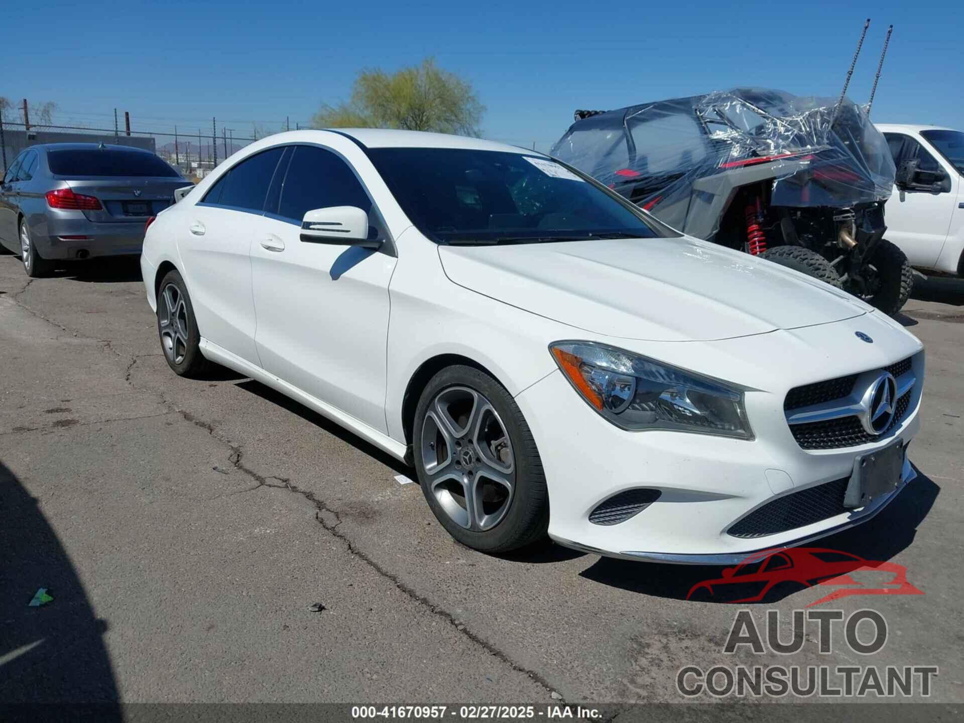 MERCEDES-BENZ CLA 250 2018 - WDDSJ4EB5JN682794