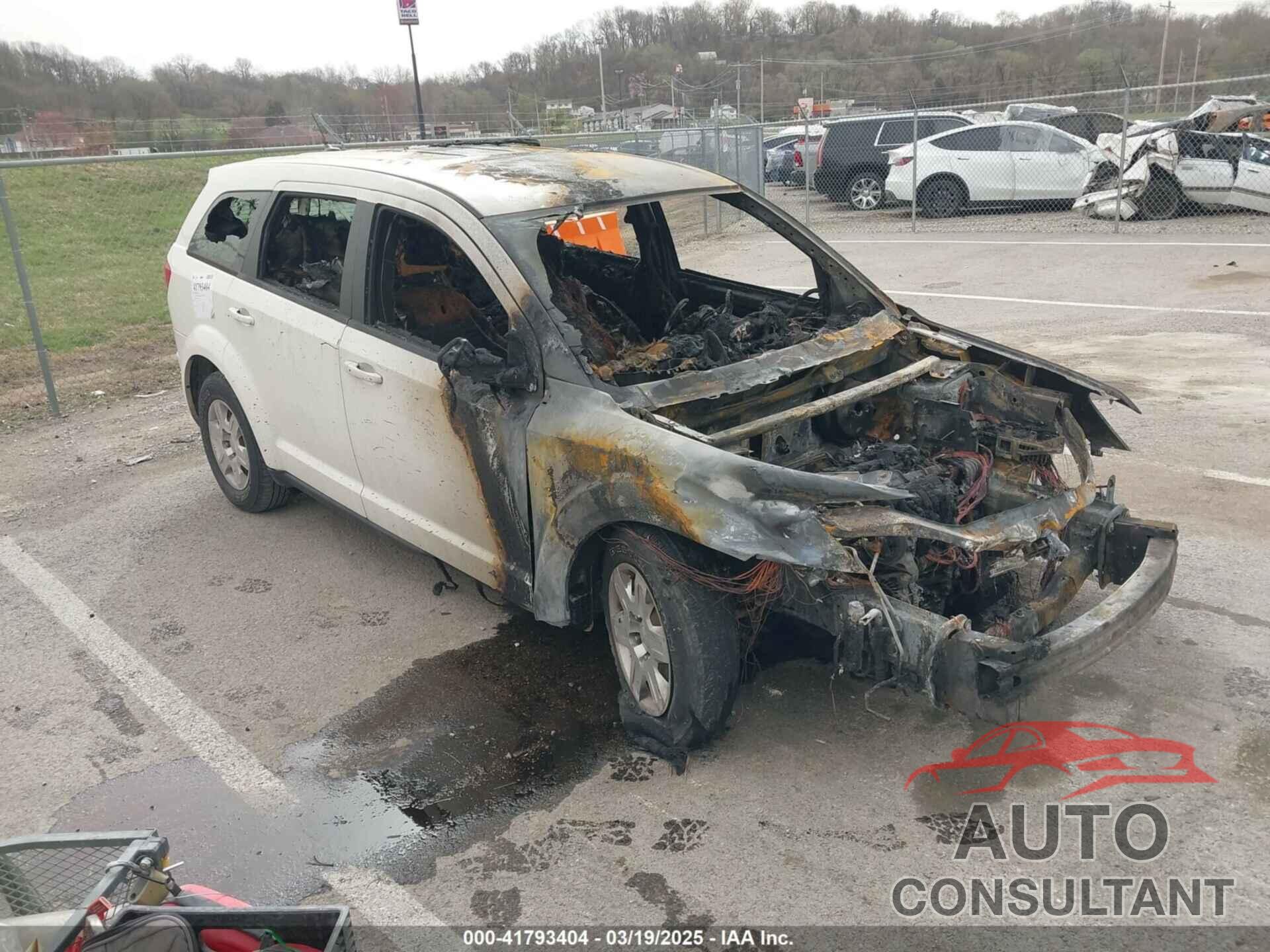 DODGE JOURNEY 2012 - 3C4PDCAB4CT324421
