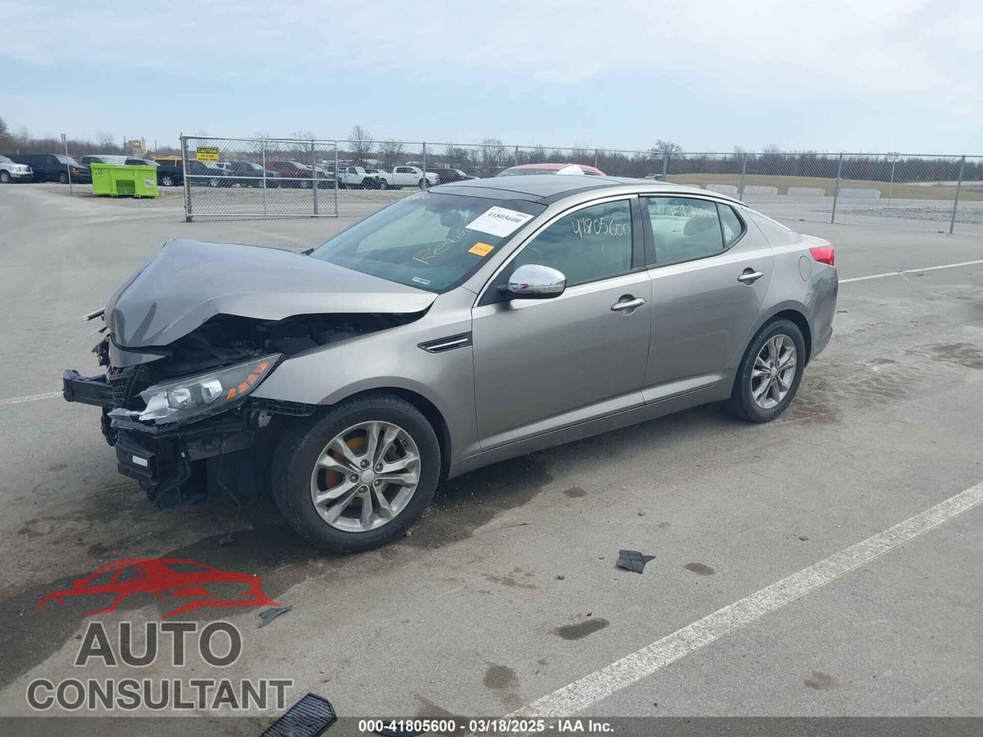 KIA OPTIMA 2013 - 5XXGN4A72DG100186