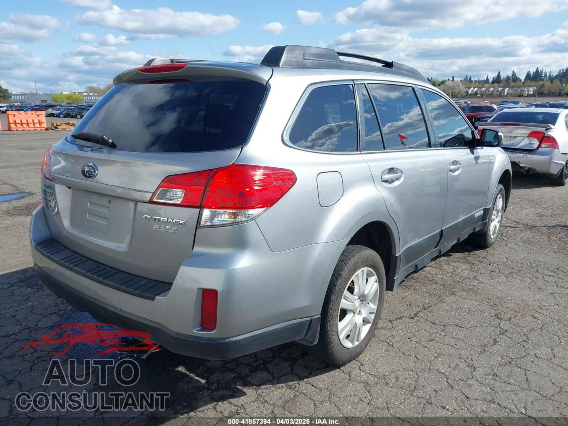 SUBARU OUTBACK 2011 - 4S4BRBGC9B3321140