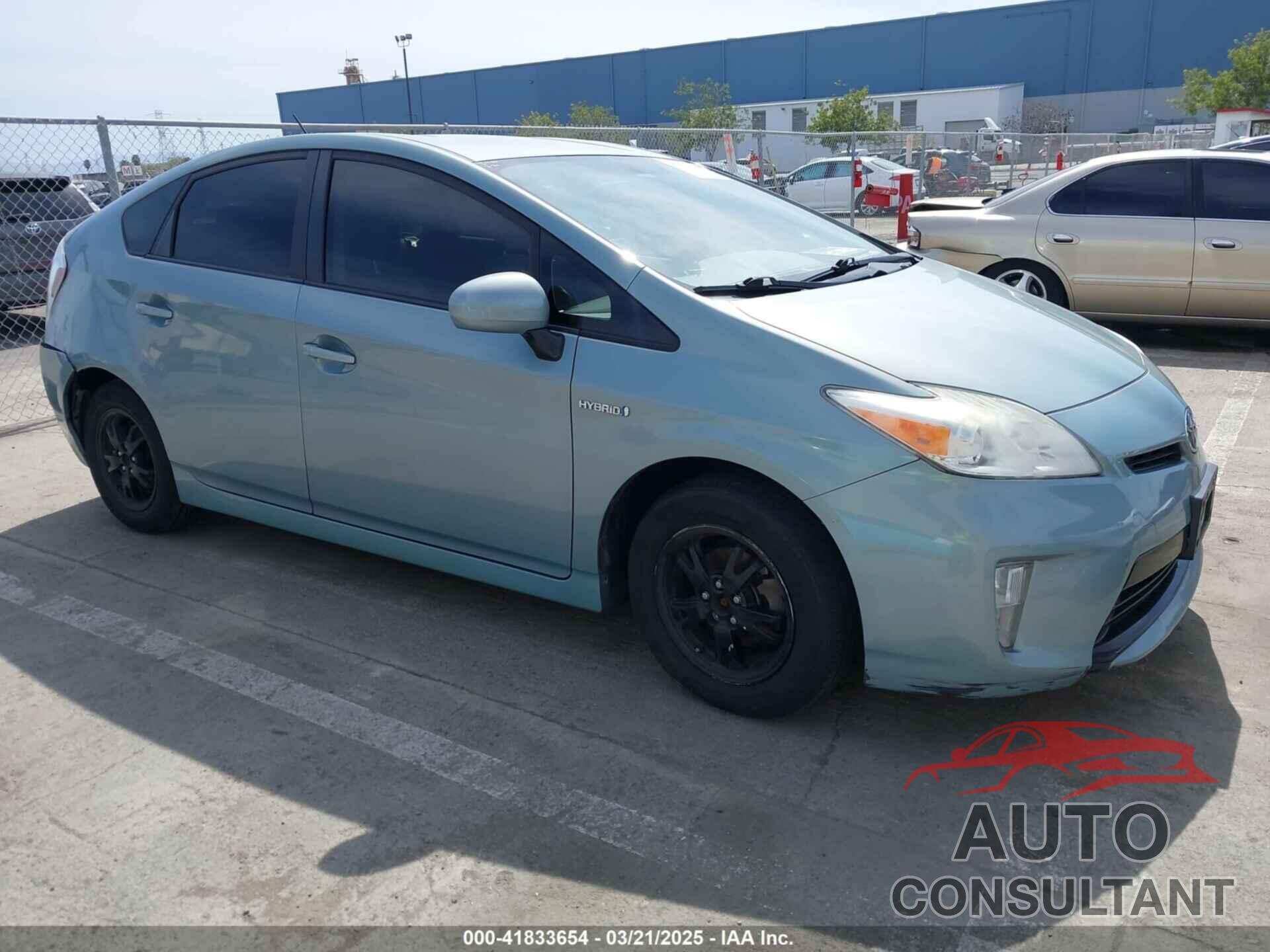 TOYOTA PRIUS 2013 - JTDKN3DU6D5570991